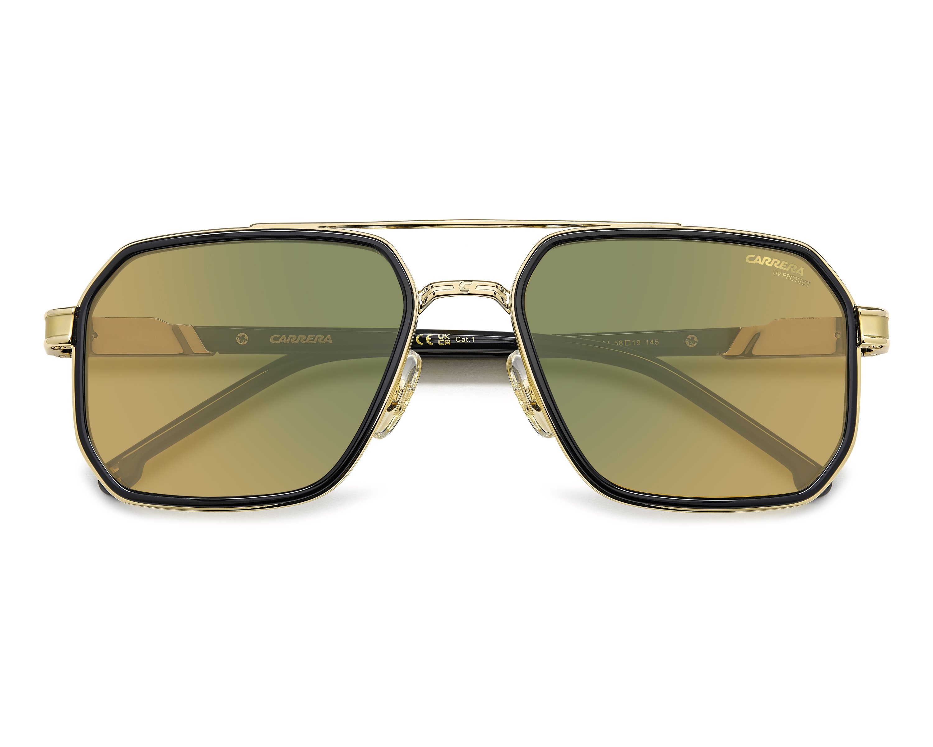 Carrera CARRERA-1069-S 71C/MJ - Black Yellow 360 degree view 4