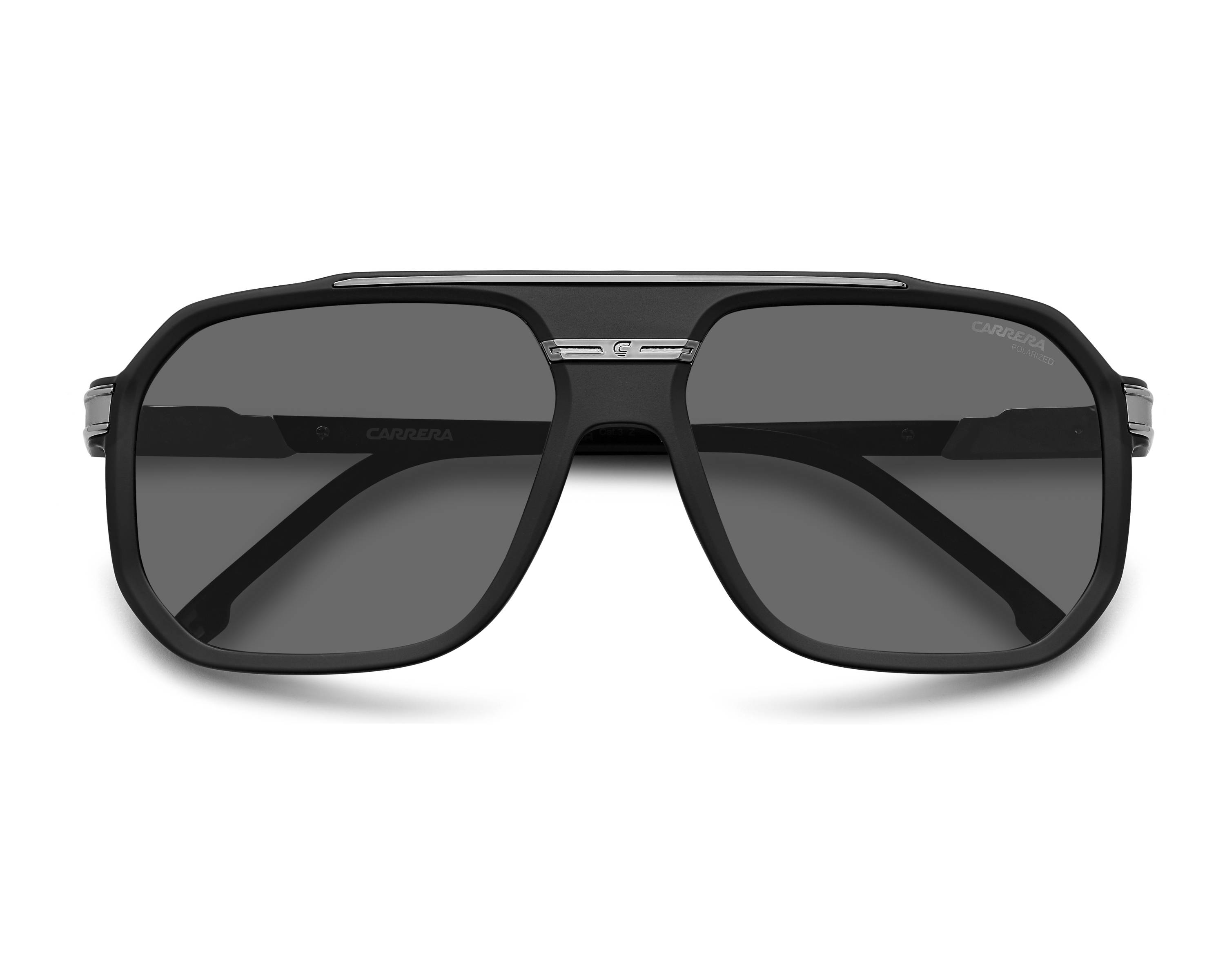 Carrera CARRERA-1077-S RZZ/M9 60-16 Black Grey 360 degree view 3
