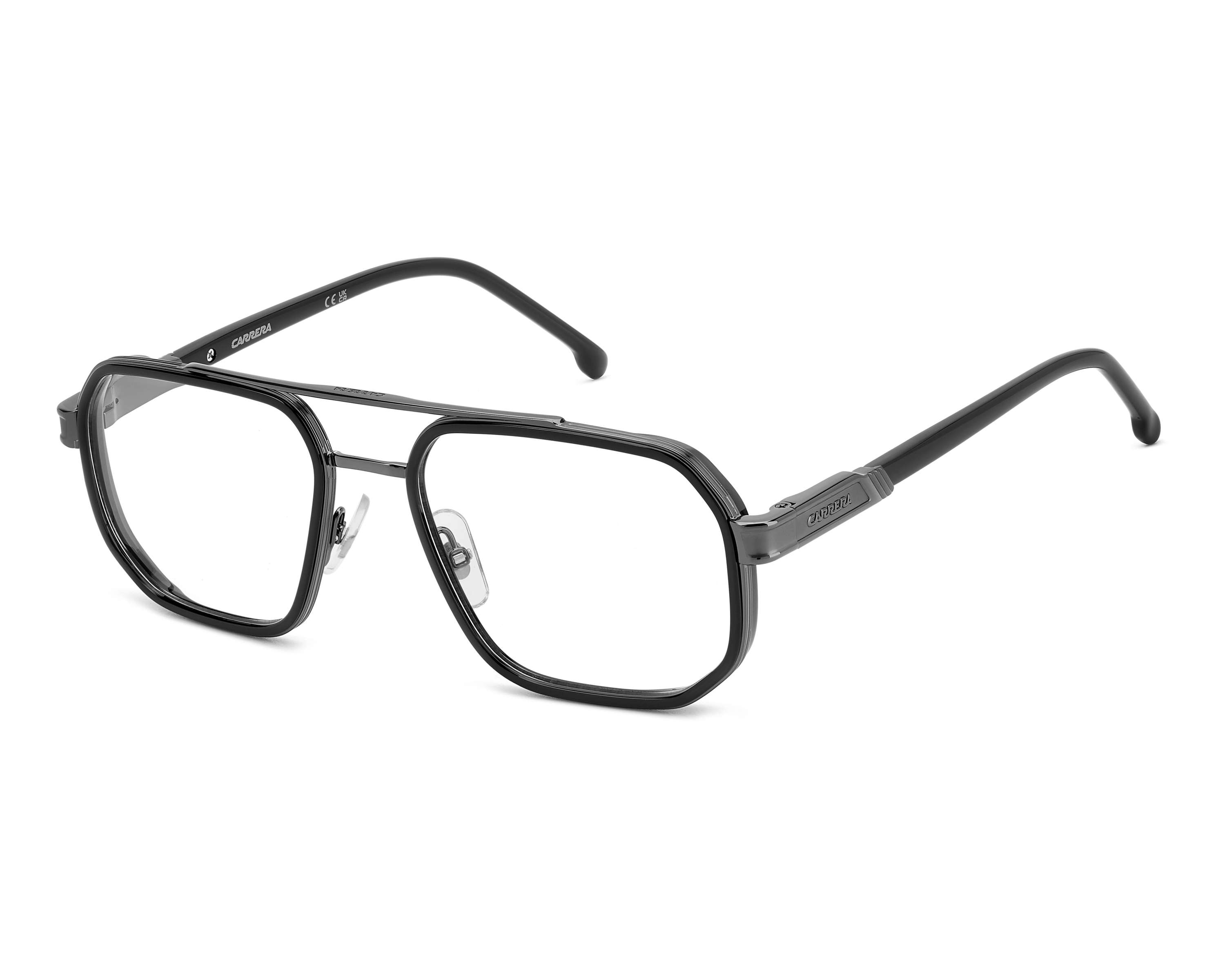 Carrera CARRERA-1137 KJ1 55-19 Silver  360 degree view 1