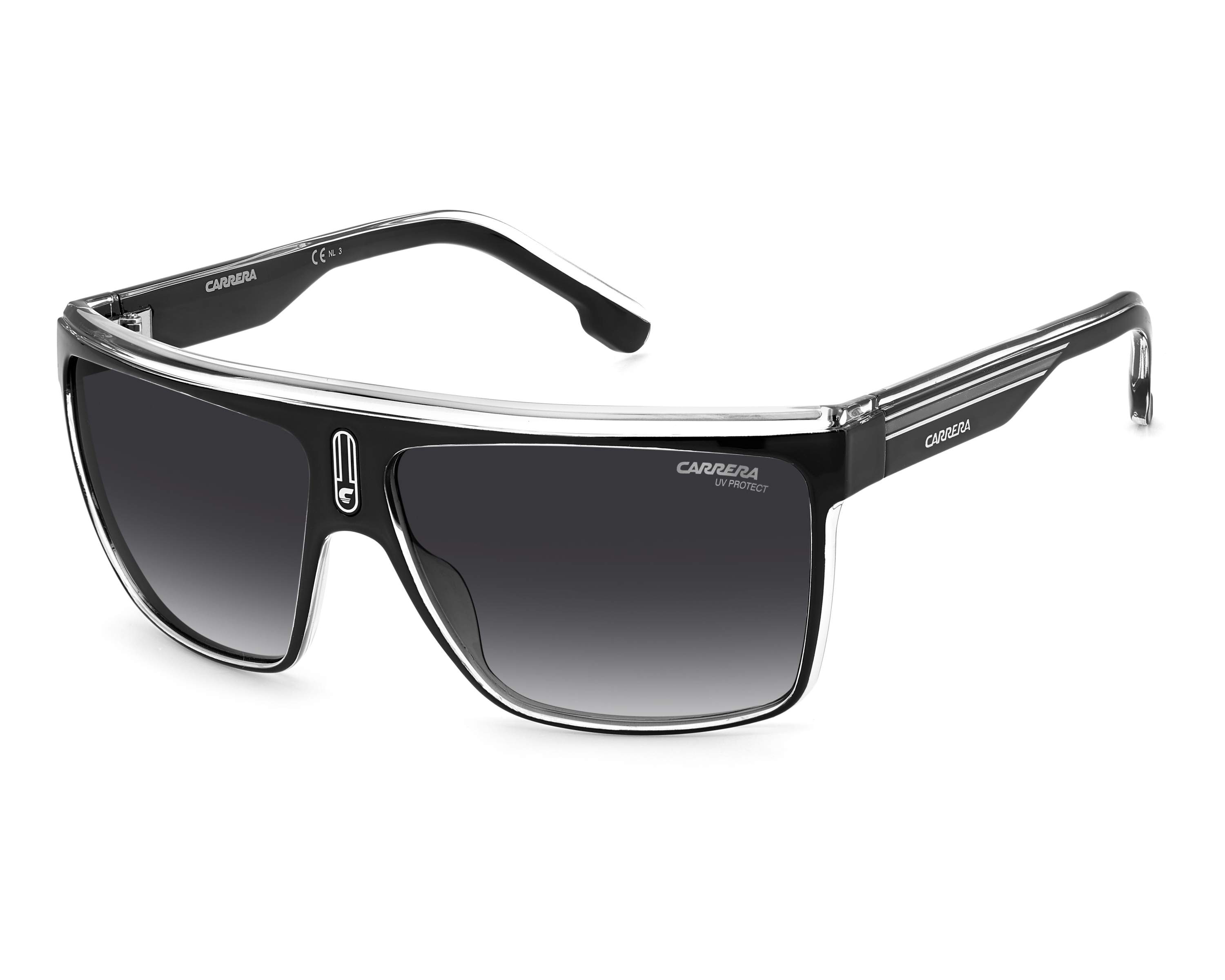Carrera CARRERA-22-N 80S/9O - Black White 360 degree view 1