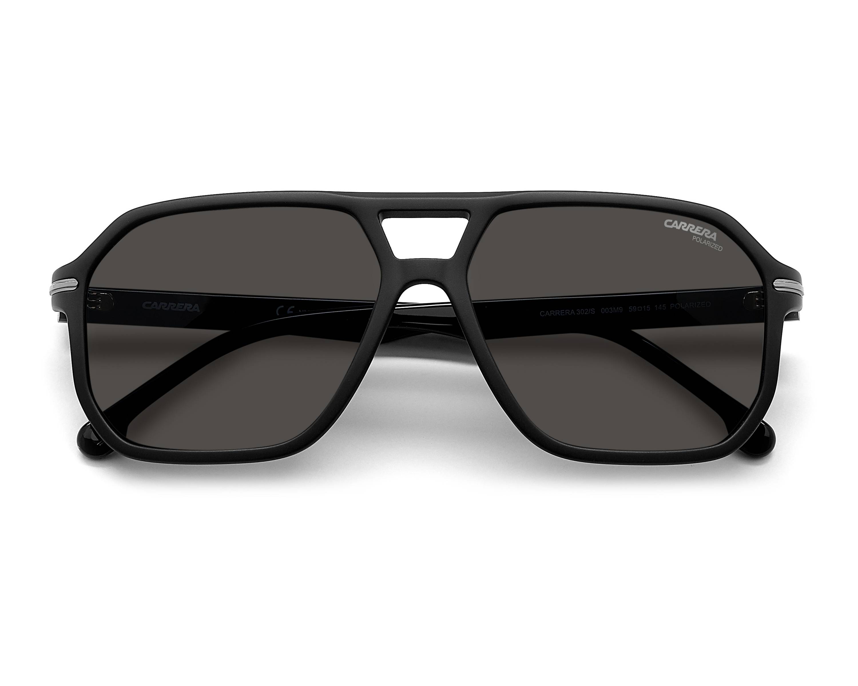 Carrera CARRERA 302/S MATTE BLACK/GREY POLARIZED 59/15/145 Herrenbrillen Zonnebrillen