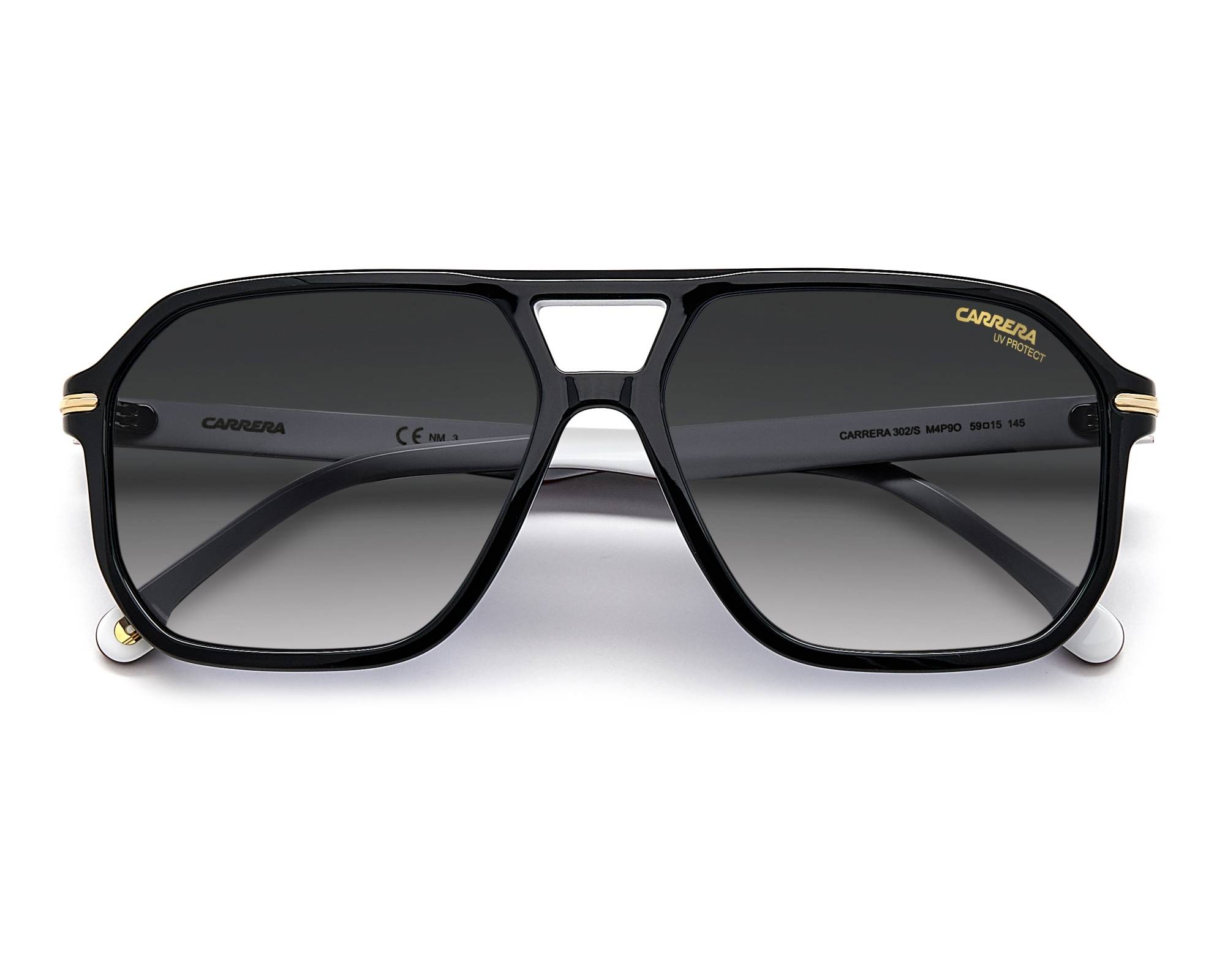 Carrera CARRERA-302-S M4P/9O 59-15 Negra  360 degree view 4