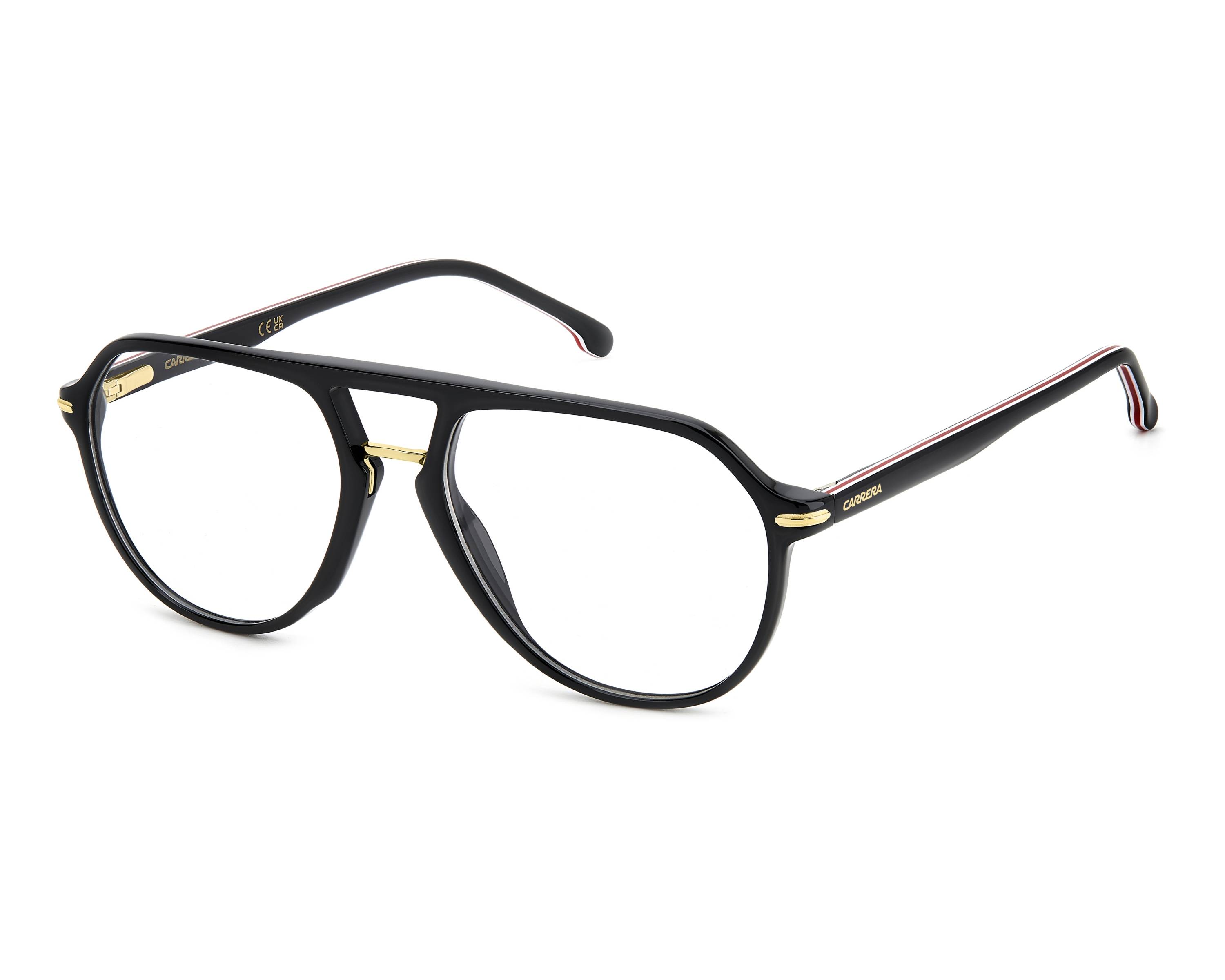Carrera CARRERA-345 2M2 55-17 Black Gold 360 degree view 4