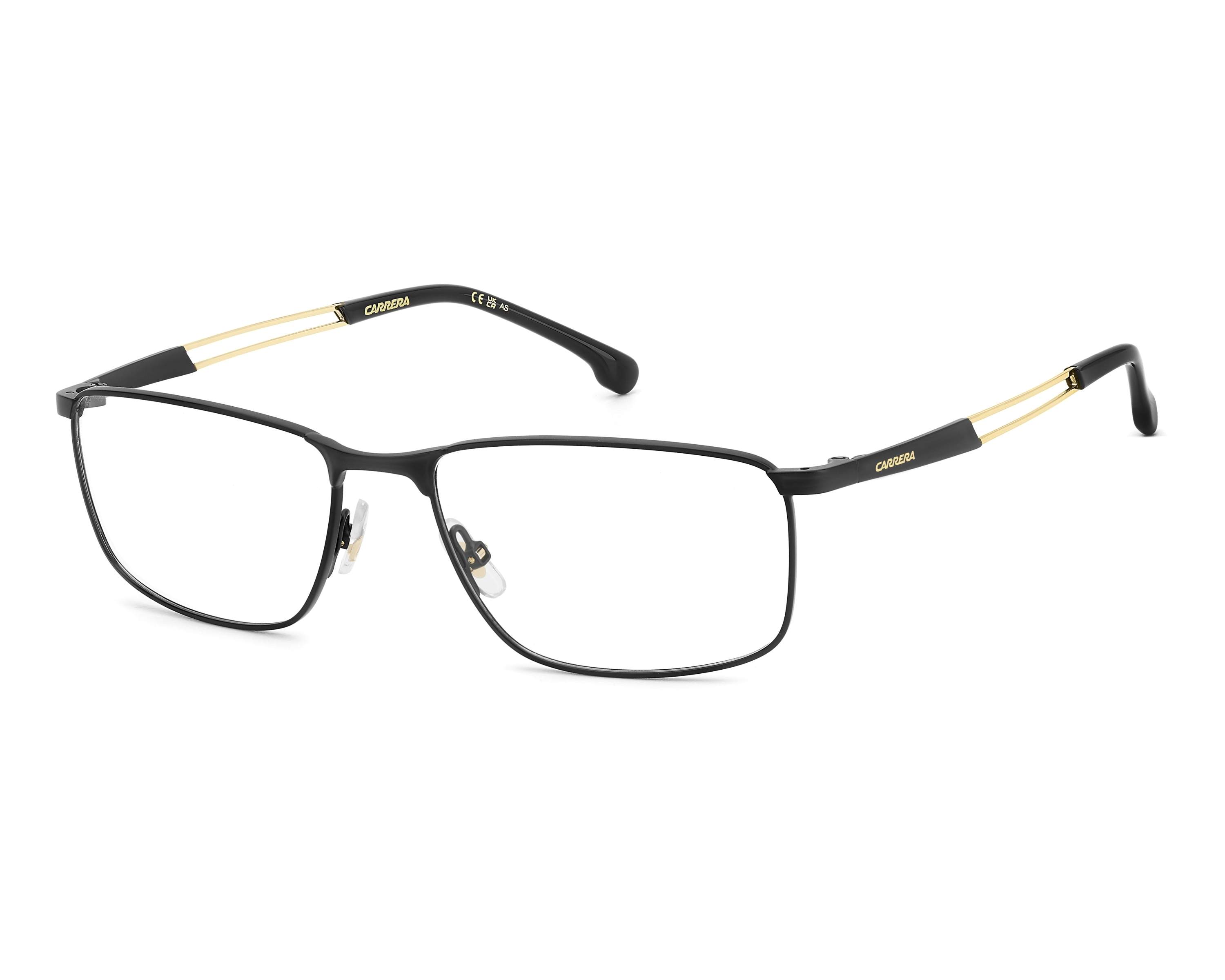 Carrera CARRERA-8900 I46 55-17 Black Gold 360 degree view 1