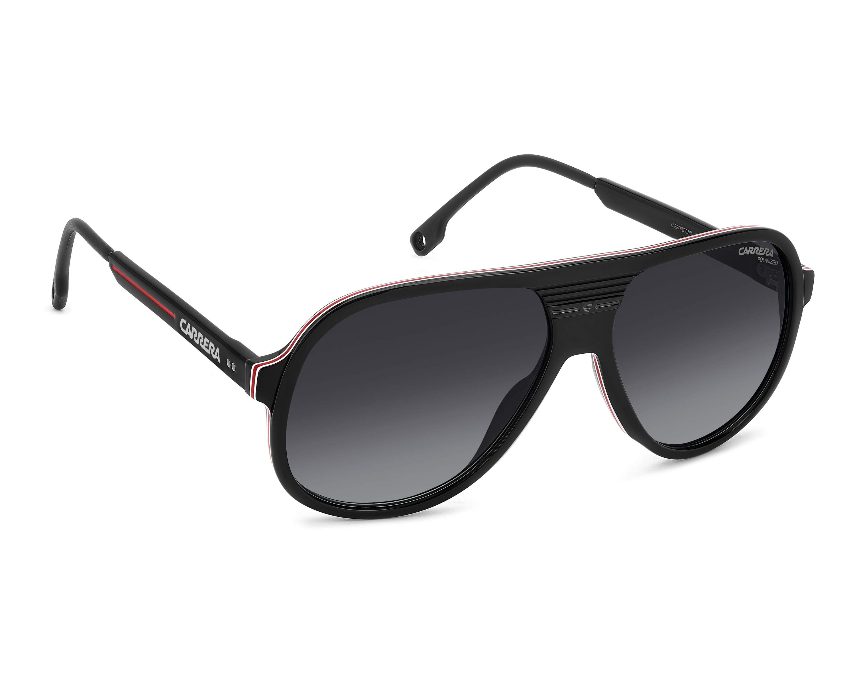Carrera C-SPORT-07-S 807/WJ 59-14 Black  360 degree view 3