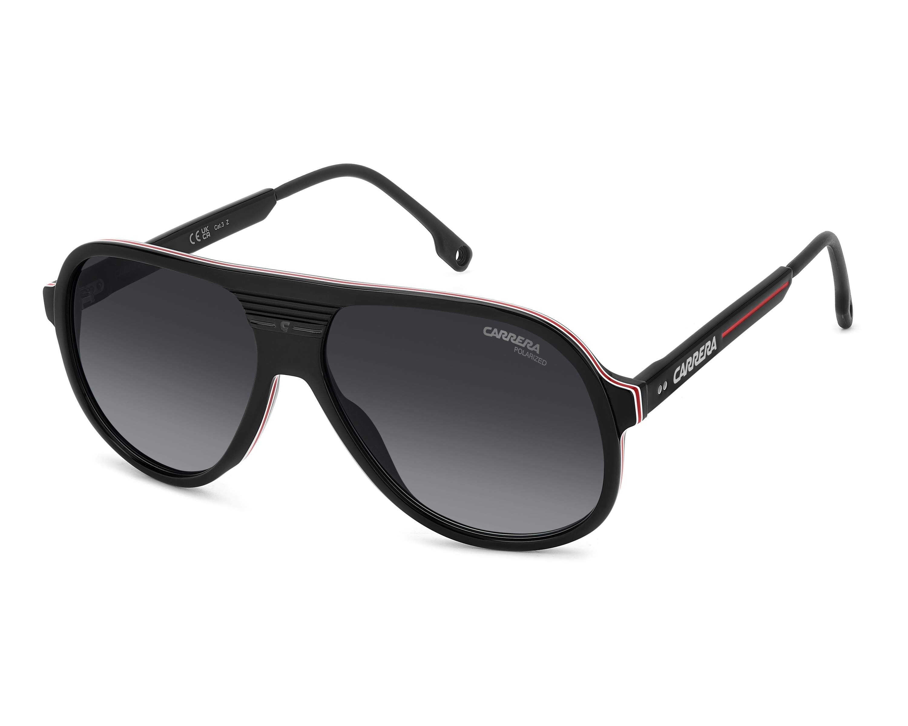 Carrera C-SPORT-07-S 807/WJ 59-14 Black  360 degree view 5
