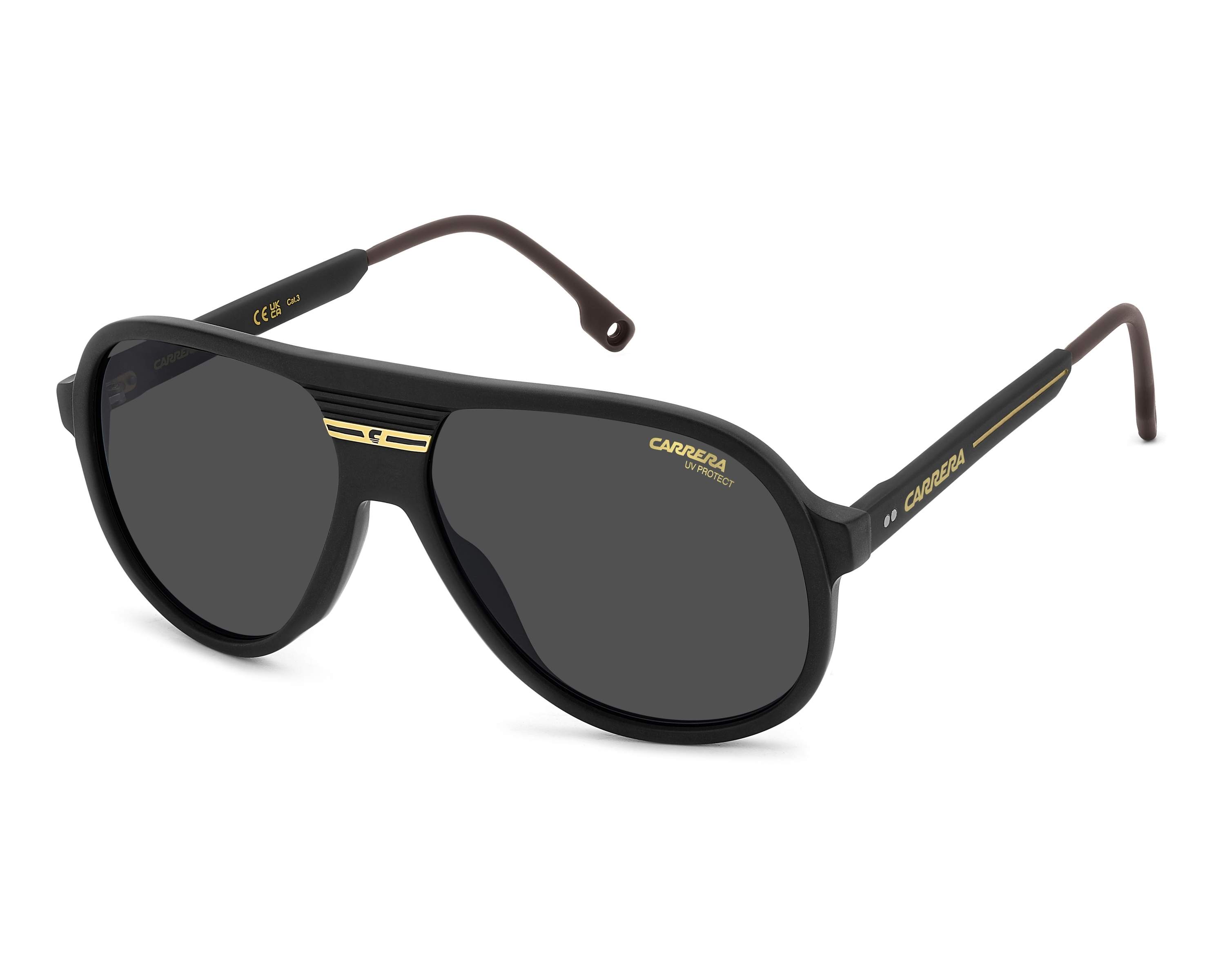 Carrera C-SPORT-07-S I46/IR 59-14 Negra Oro 360 degree view 5