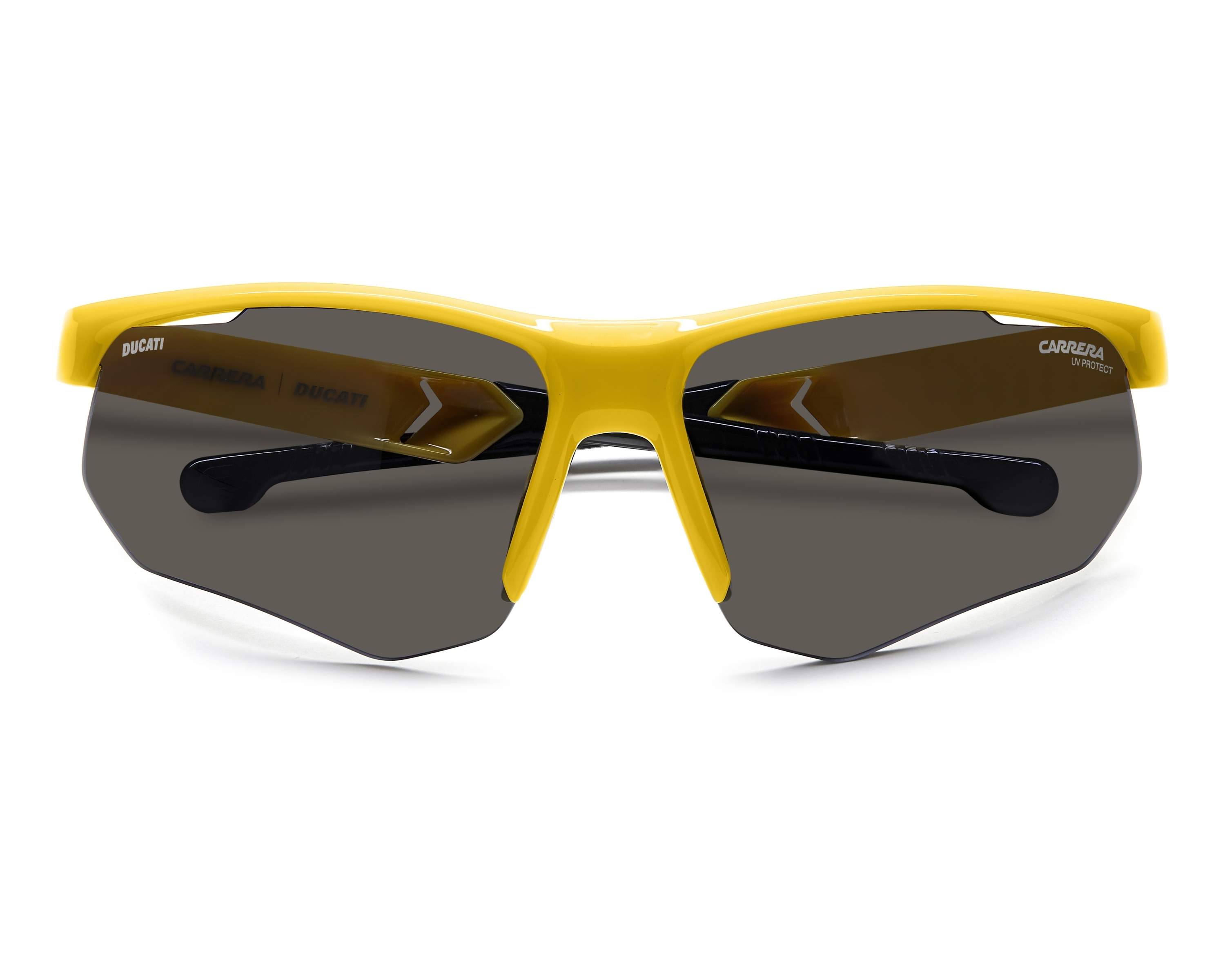 Carrera CARDUC-044-S 4CW/IR 69-10 Black Yellow 360 degree view 3