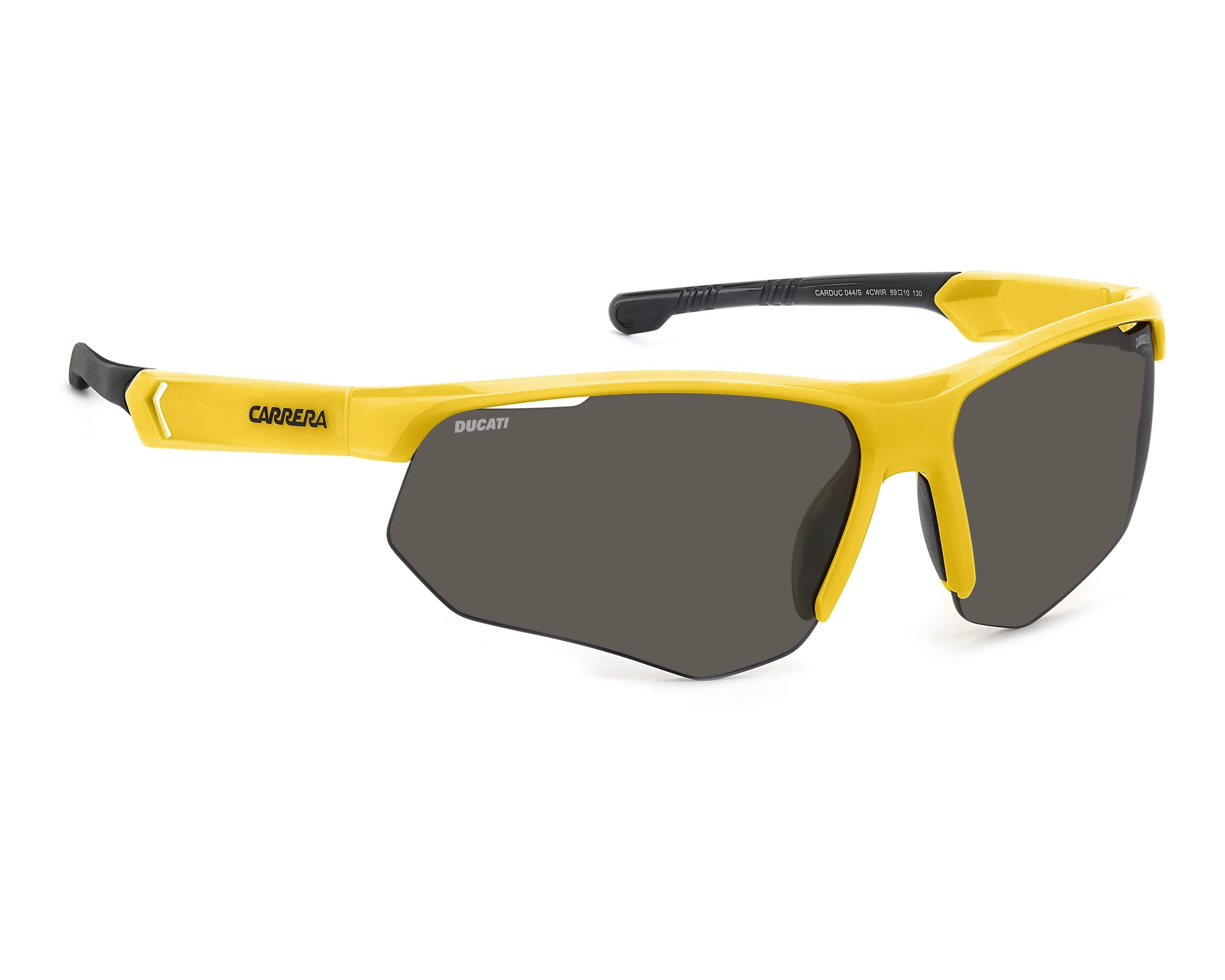 Carrera CARDUC-044-S 4CW/IR 69-10 Black Yellow 360 degree view 4