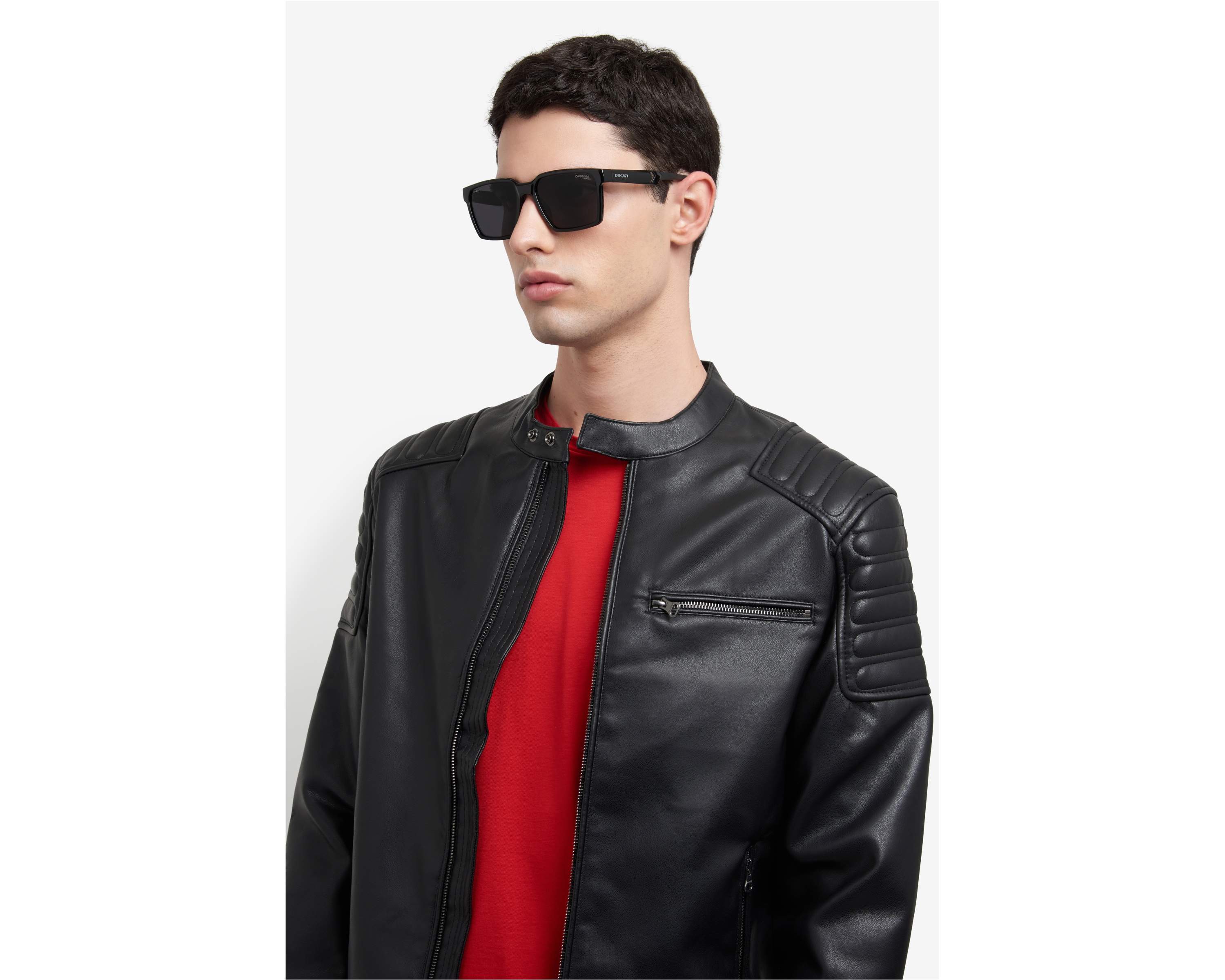 Carrera CARDUC-045-S 807/IR 56-17 Black  360 degree view 1