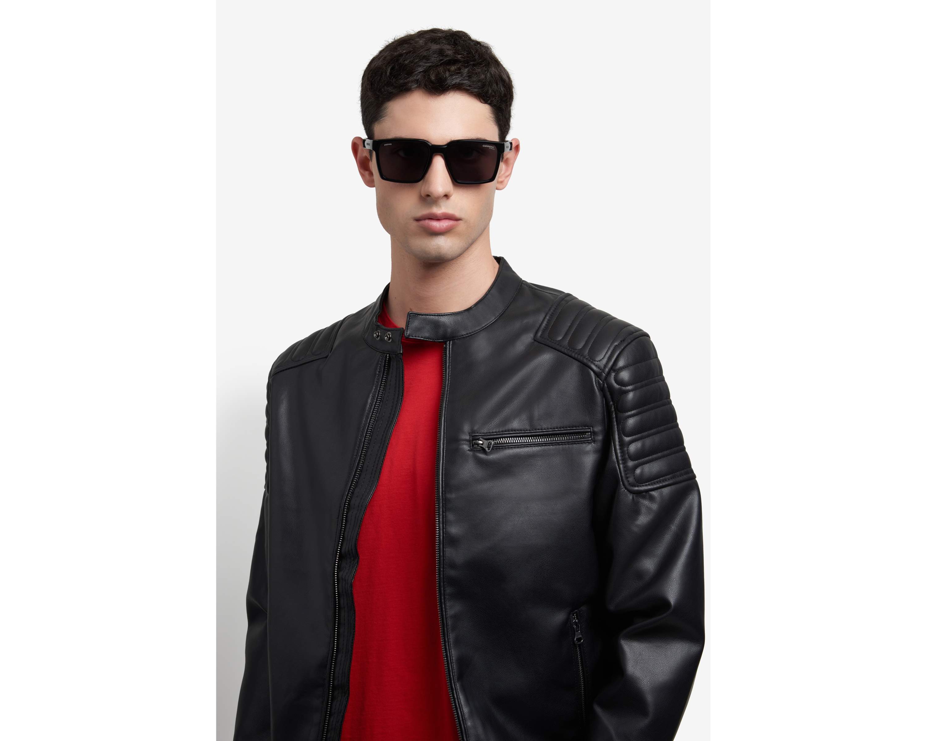 Carrera CARDUC-045-S 807/IR 56-17 Black  360 degree view 6