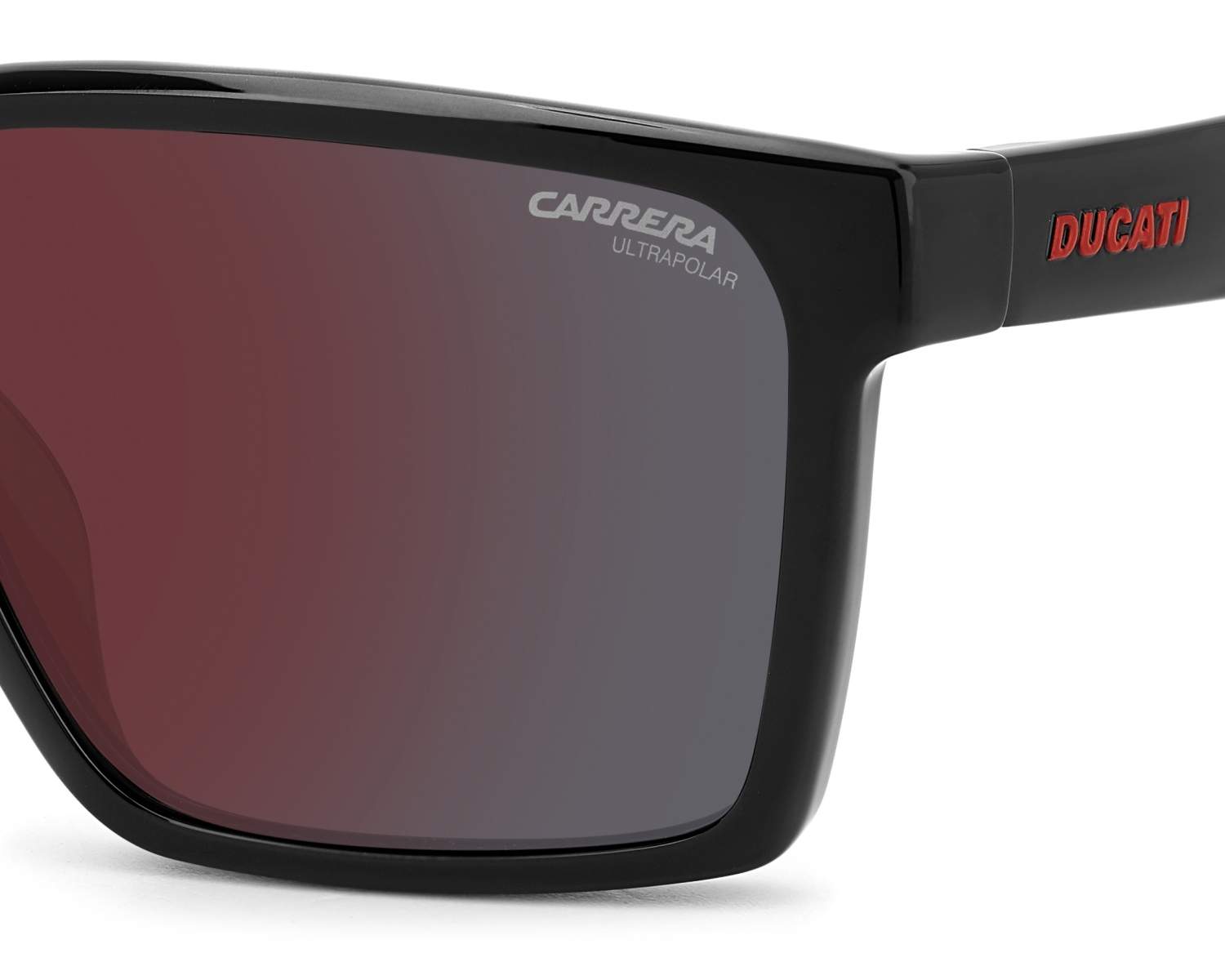 Carrera CARDUC-045-S OIT/H4 56-17 Black Red 360 degree view 6