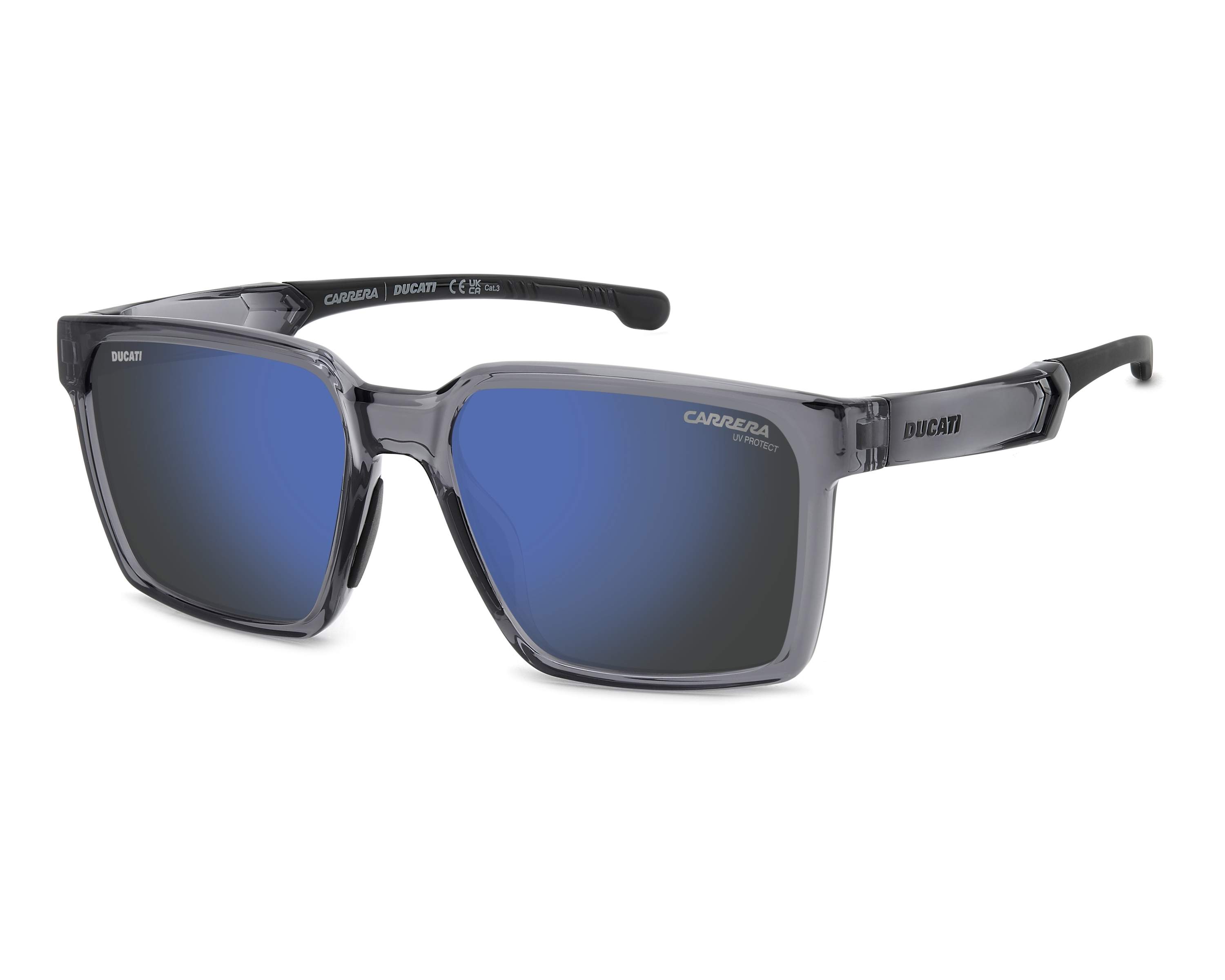 Carrera CARDUC-045-S R6S/XT 56-17 Grey Black 360 degree view 4