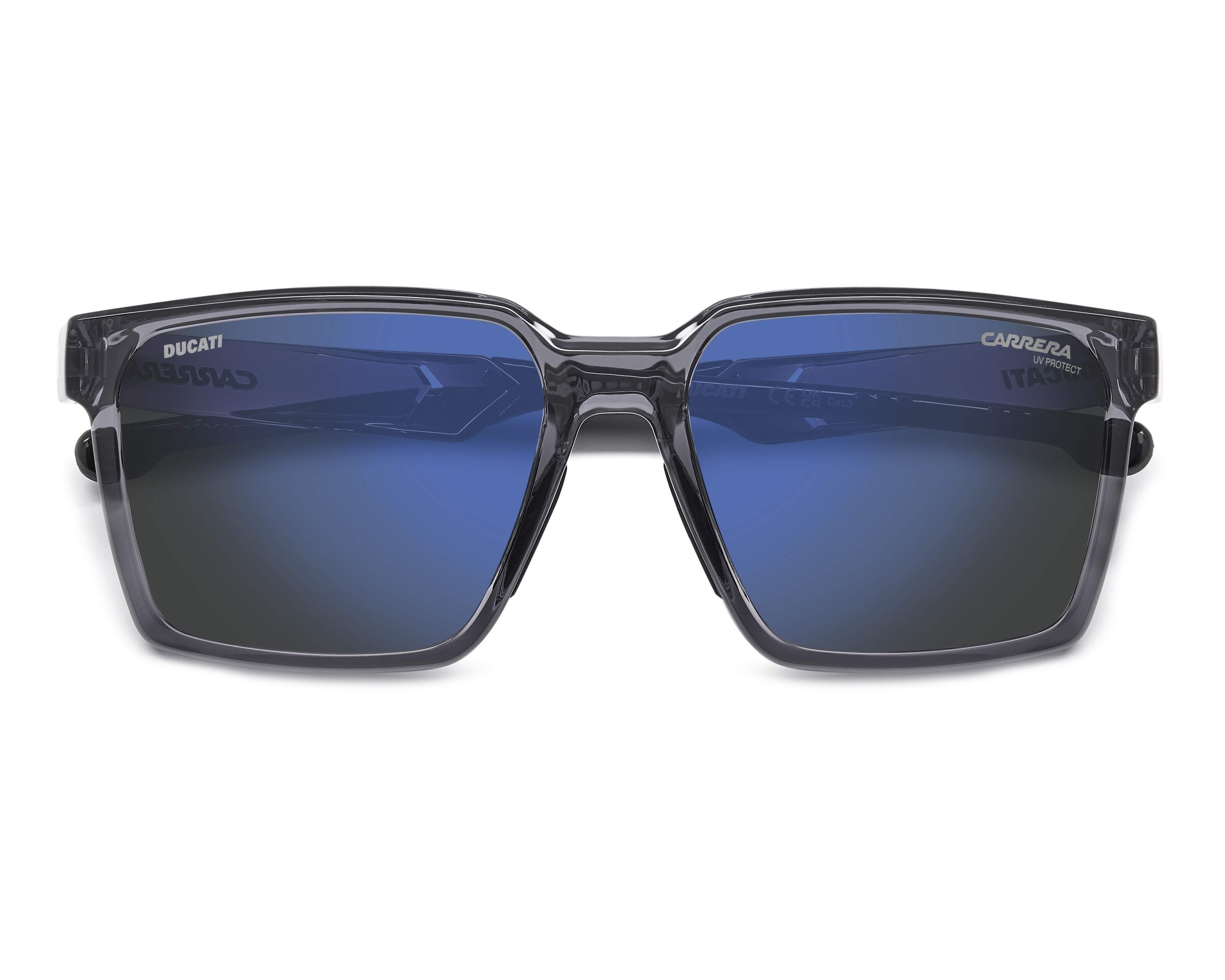 Carrera CARDUC-045-S R6S/XT 56-17 Grey Black 360 degree view 6