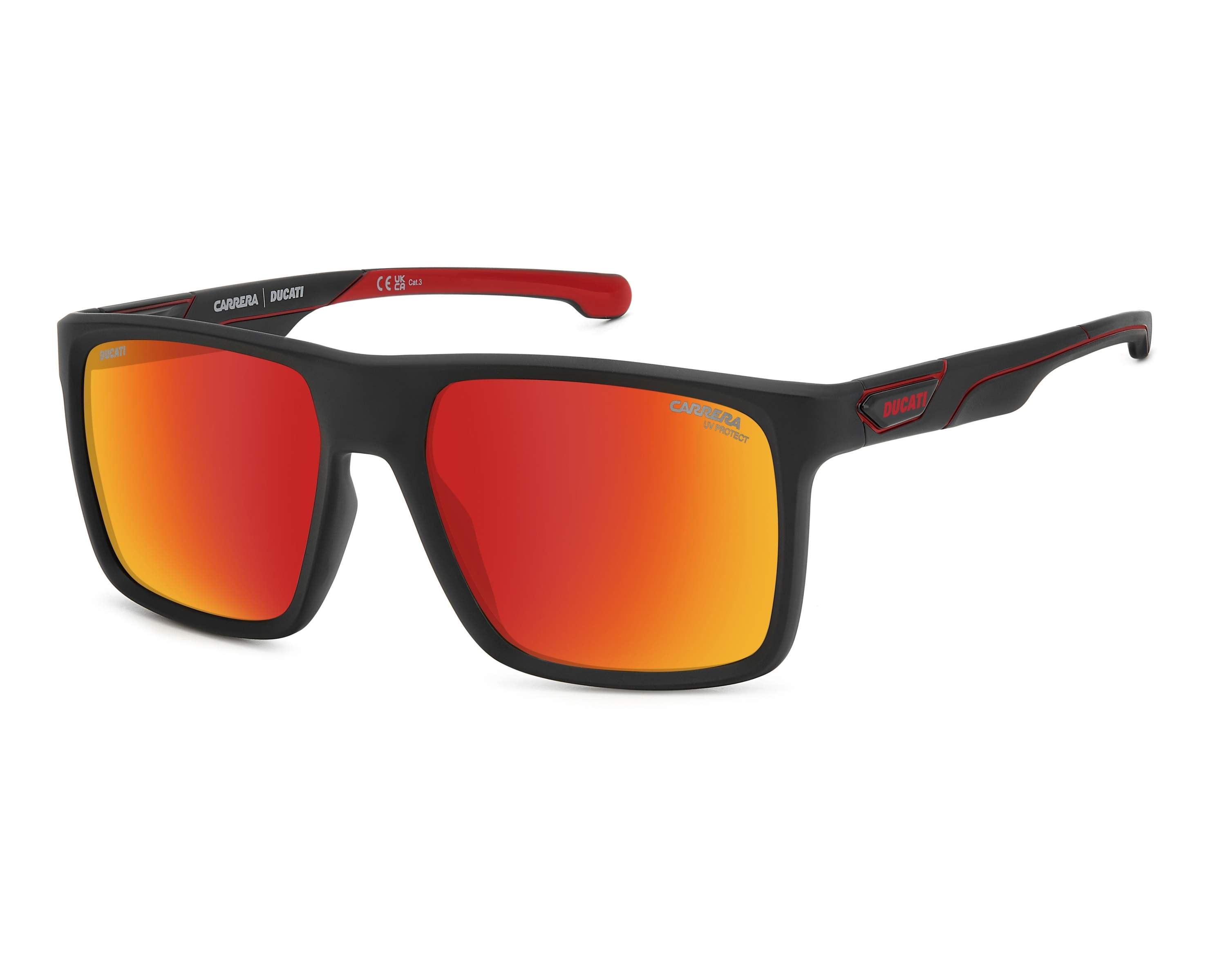 Carrera CARDUC-049-S 003/UZ 57-18 Black  360 degree view 8