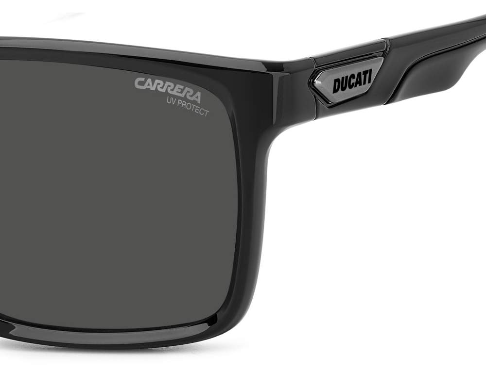 Carrera CARDUC-049-S 807/IR 57-18 Black  360 degree view 1