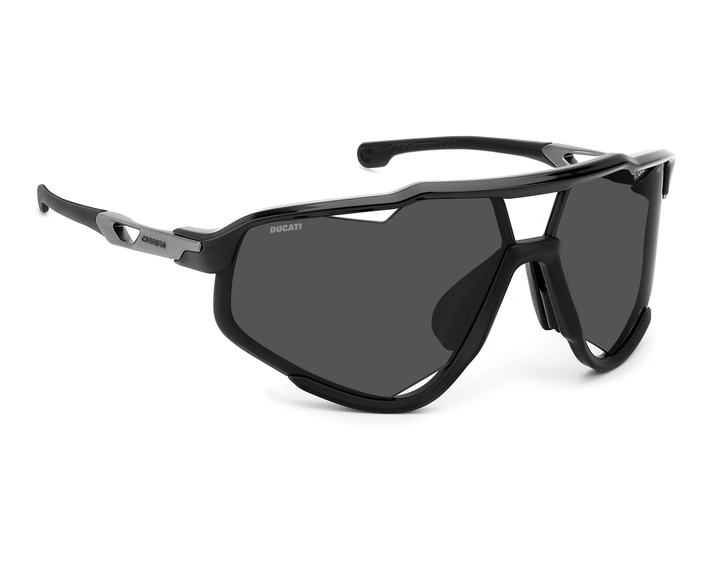 Lunettes De Soleil Carrera Ducati - Modèle CARDUC 042/S 807 Noir - Taille 55/17/145 Pour Homme