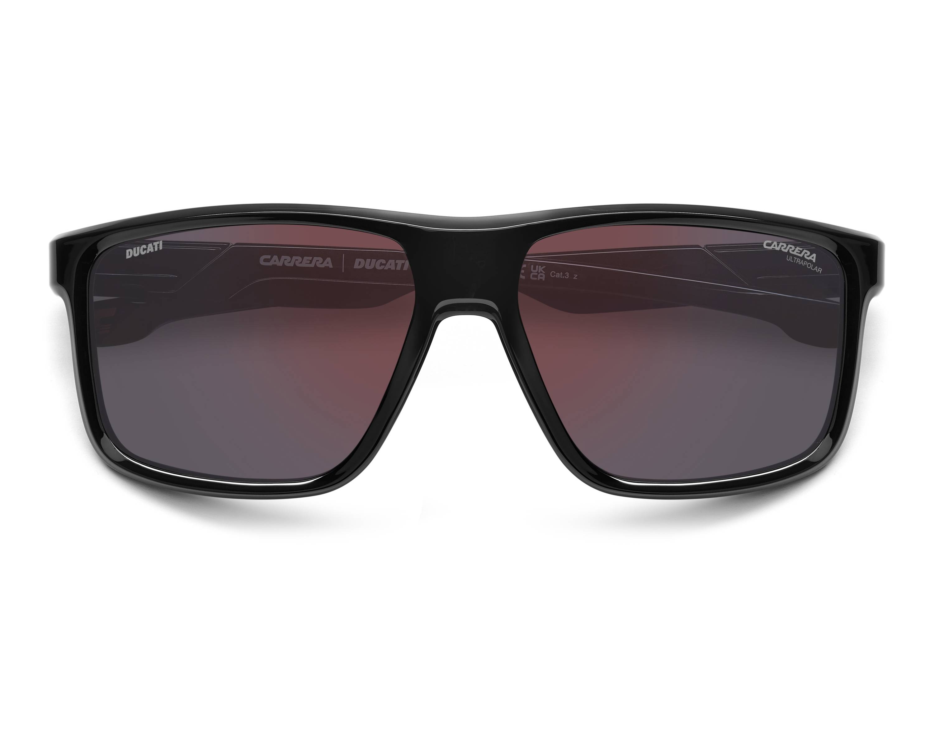 Carrera CARDUC-056-S OIT/H4 60-16 Black Red 360 degree view 2