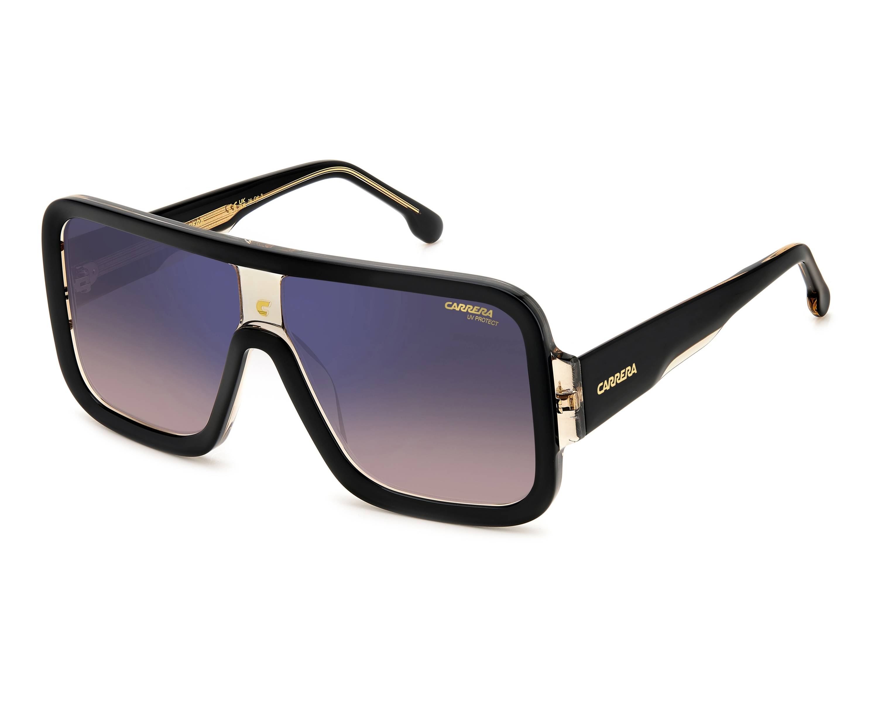 Carrera 8831 Occhiali Da Sole Unisex – Modello PJP/18 BLUE, Lente Media 55 Mm, Montatura In Titanio, Inclusa Custodia Protettiva