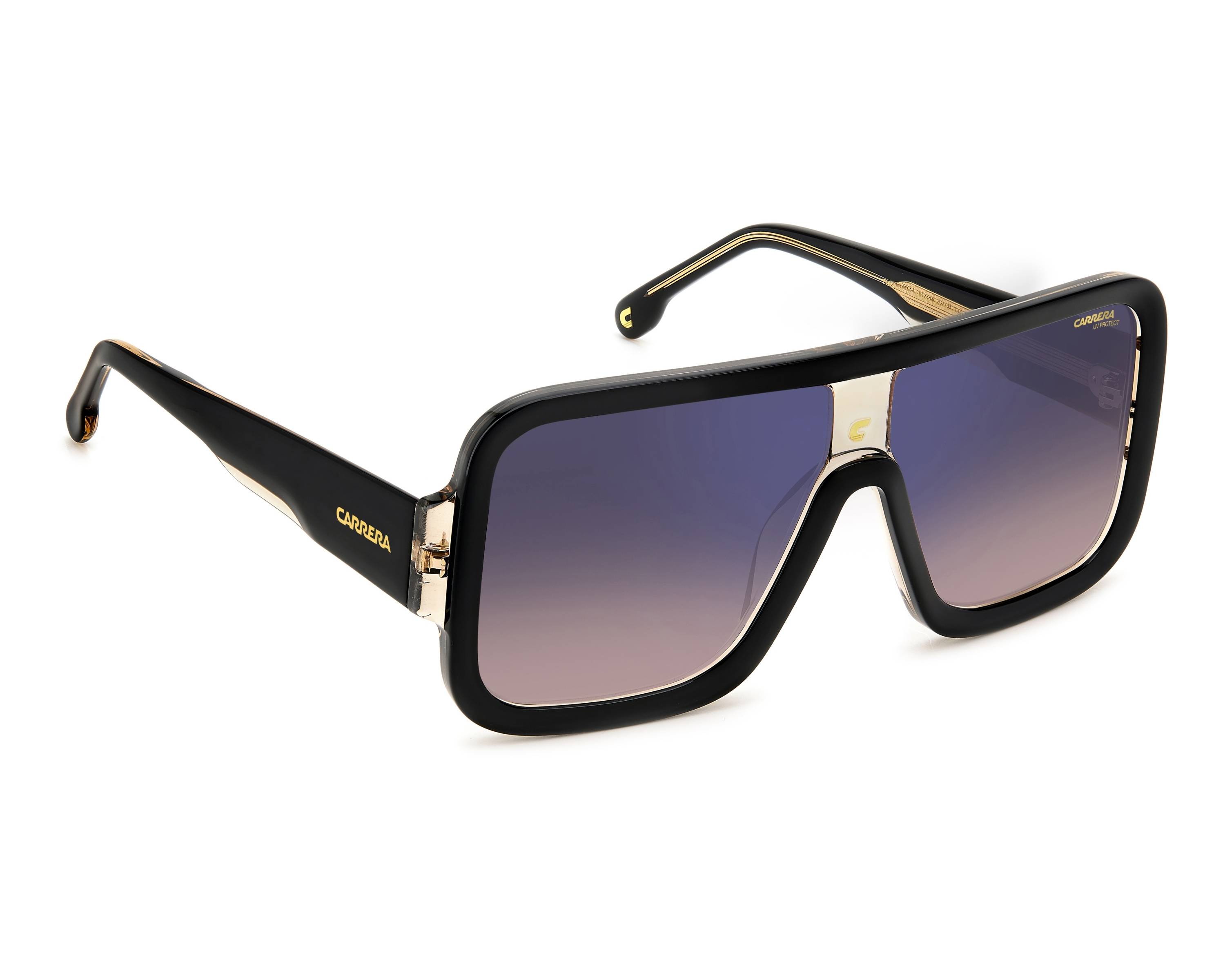 Carrera FLAGLAB-14 0WM/A8 62-11 Negra Beige 360 degree view 2