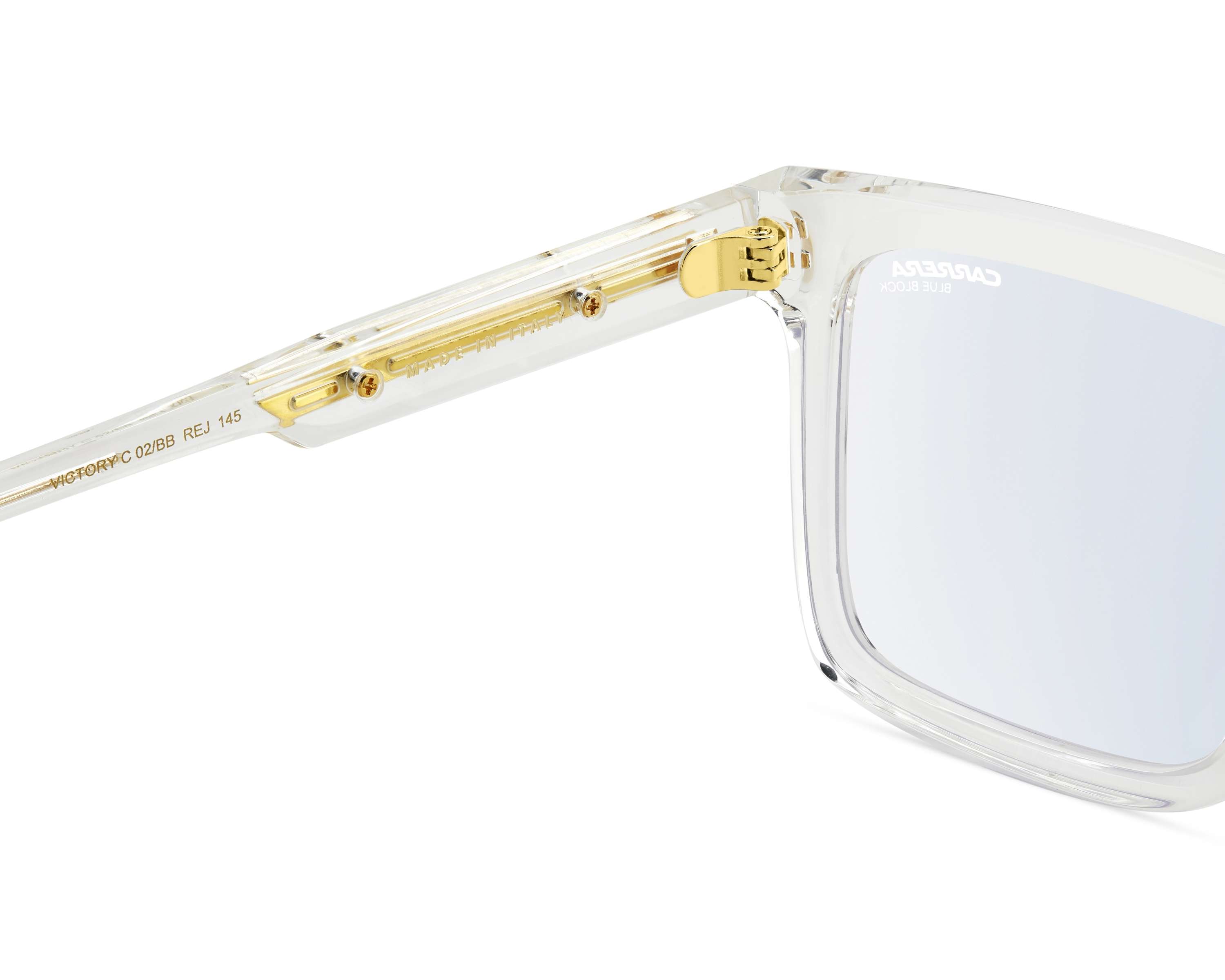 Carrera VICTORY-C-02-BB REJ 54-19 Gold Crystal 360 degree view 6