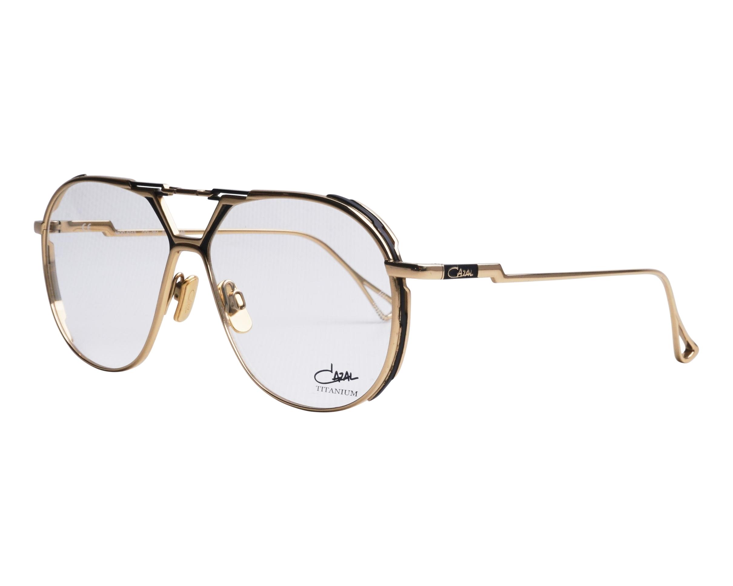 Cazal 5013 001 57-13 Or Noir side view