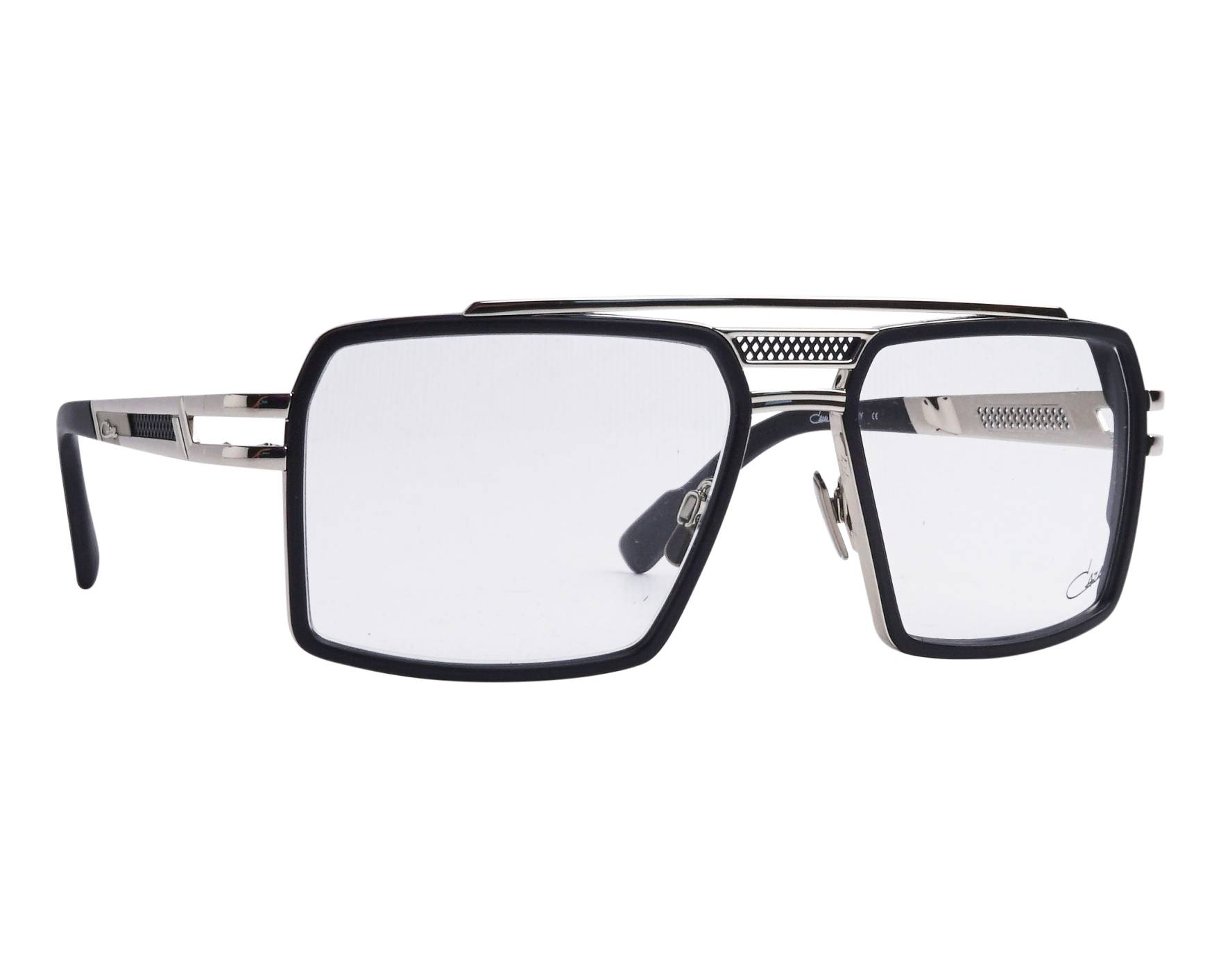 Cazal 6033 002 60-18 Acier Noir side view