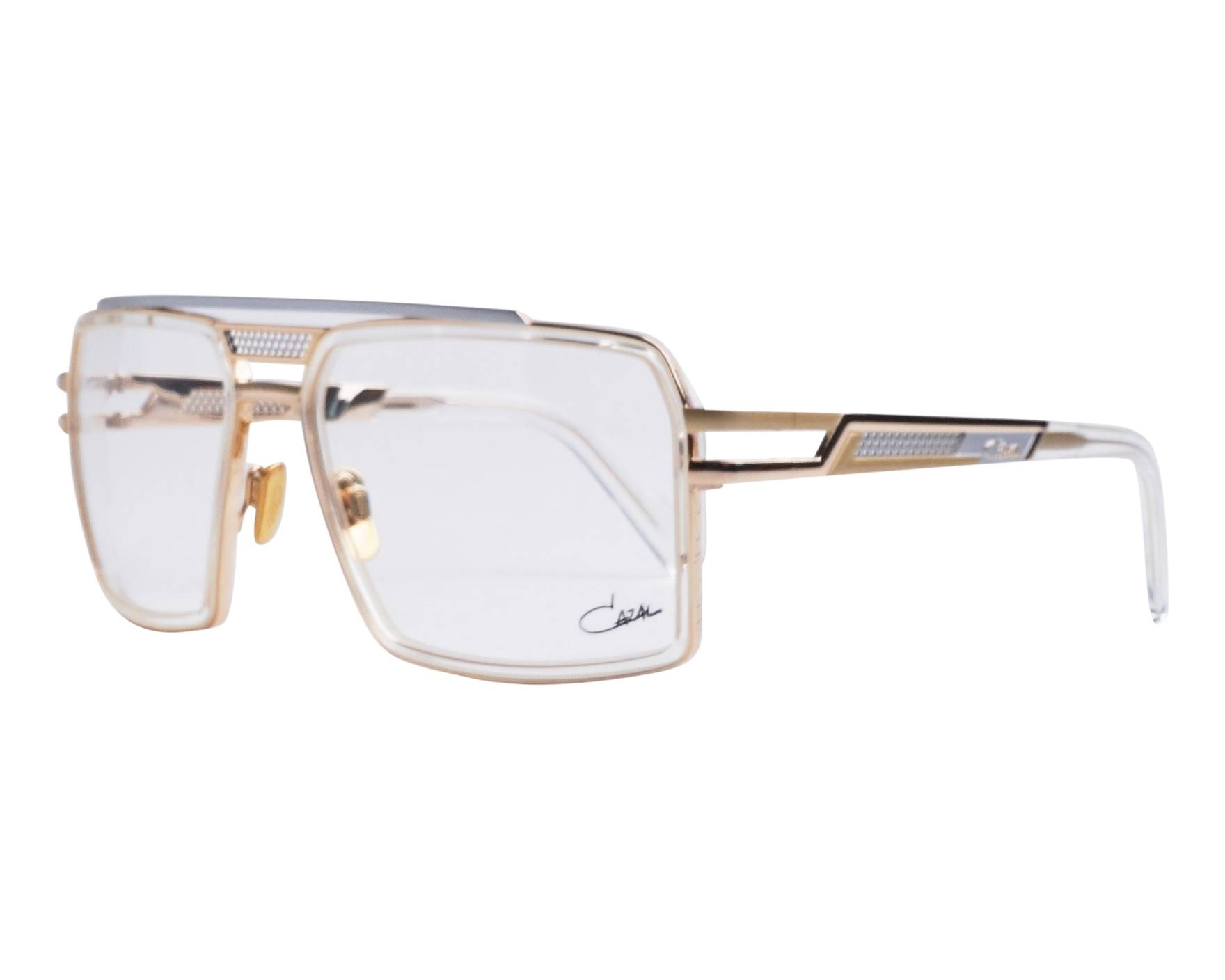 Cazal 6033 004 60-18 Acero Oro profile view