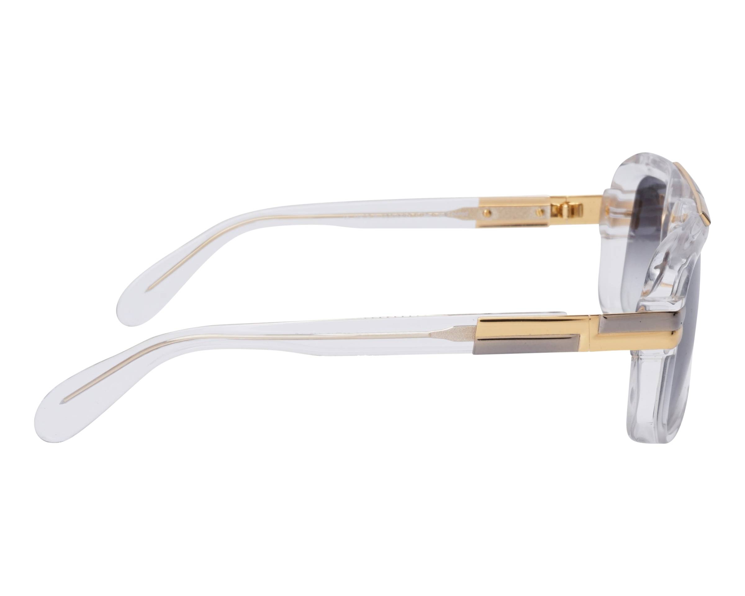 Cazal 664-3 003 56-18 Cristal Or side view