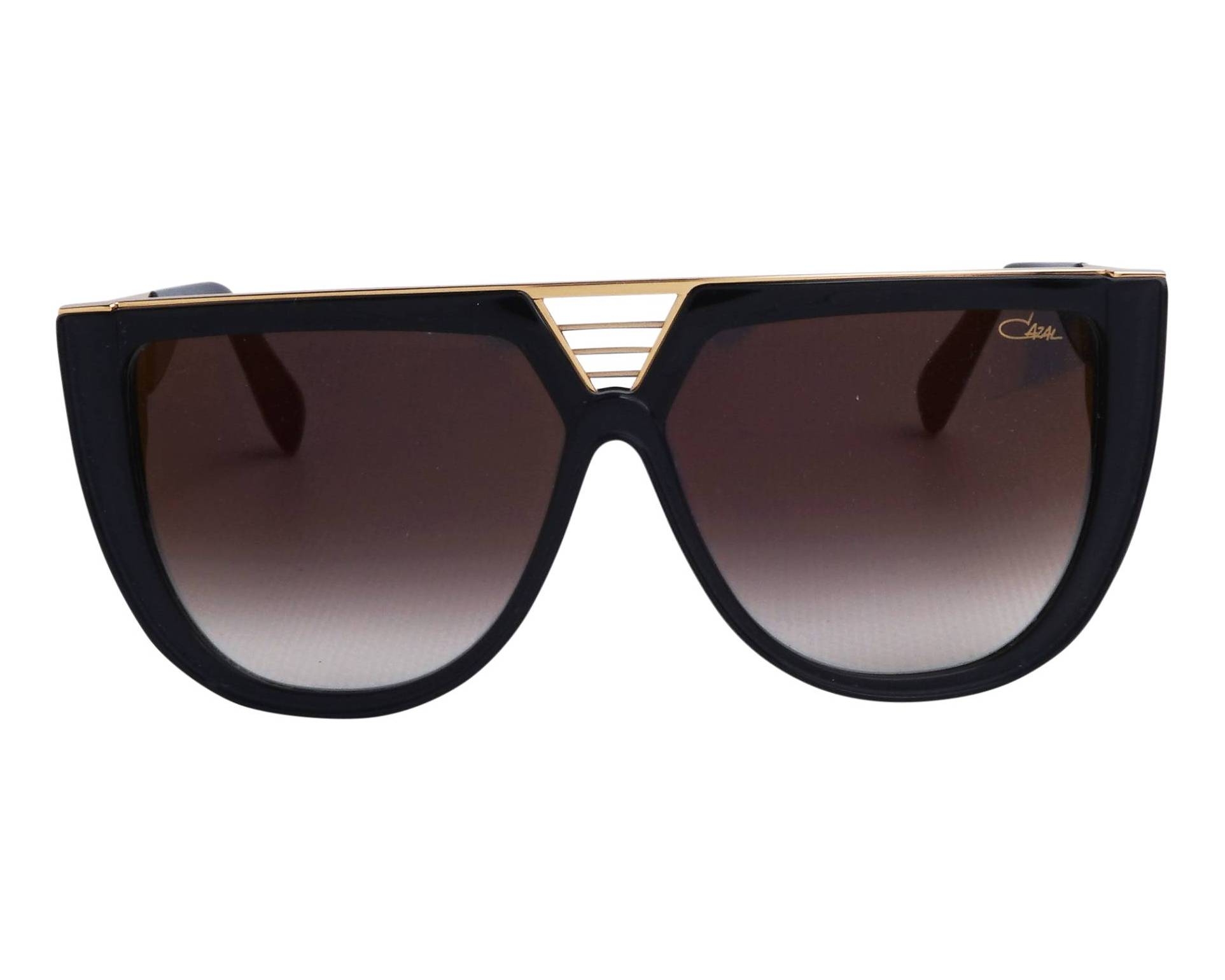 Cazal 8511 001 59-11 Black Gold front view