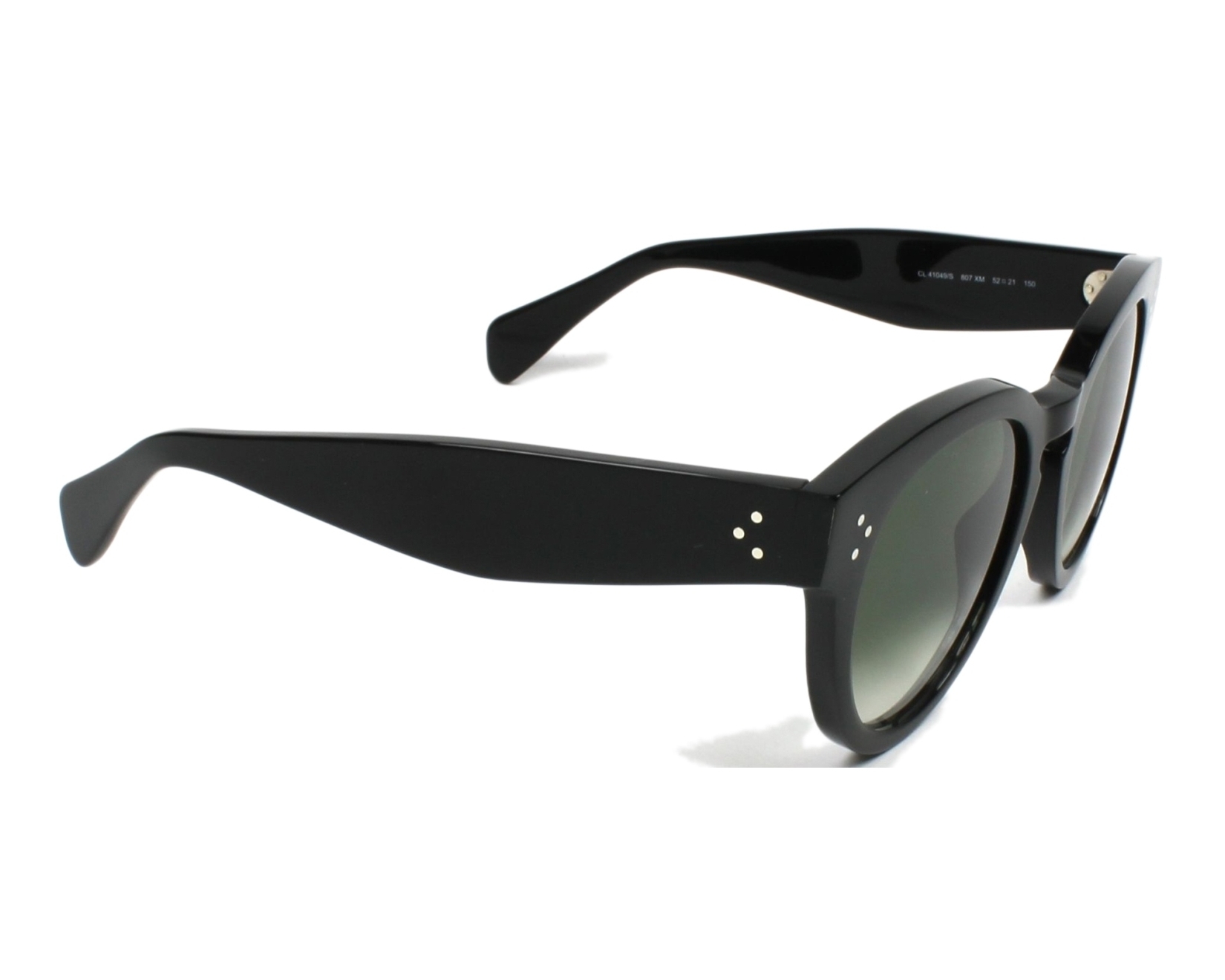 Celine CL 41049/S Black Sunglasses with Gradient Lenses Celine CL 41049 Thin Preppy Sunglasses | Sunglasses Review  main image 2