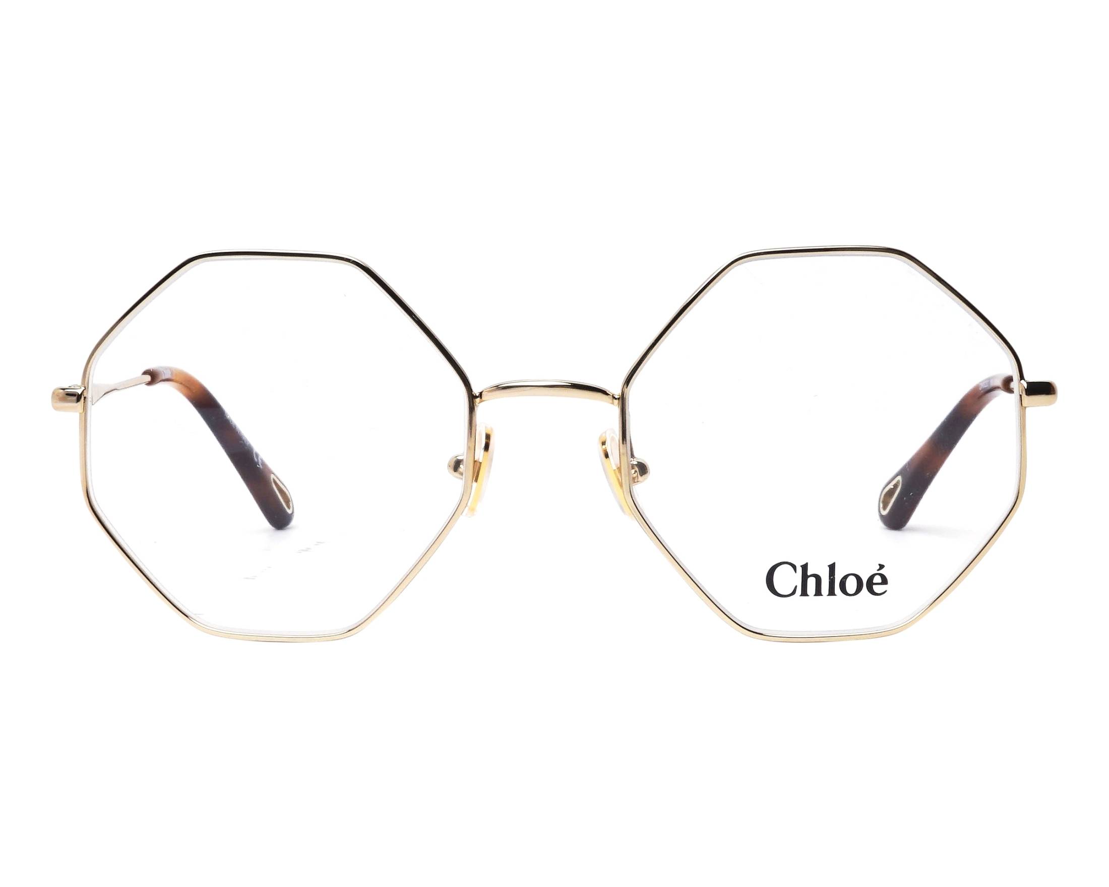Chloe CH0022O 004 - Gold Havana front view