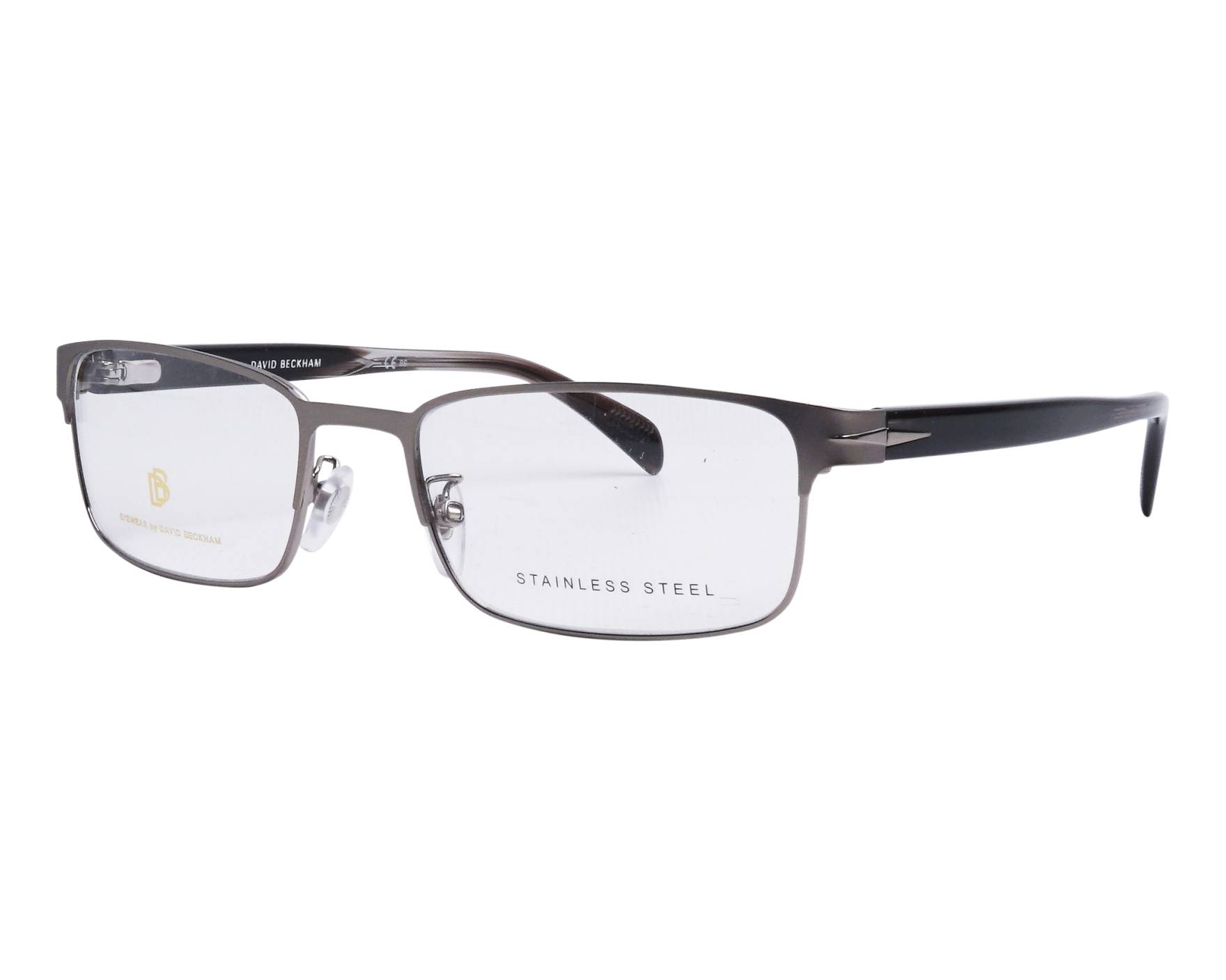 David Beckham DB-1069 R81 55-19 Iron Black profile view