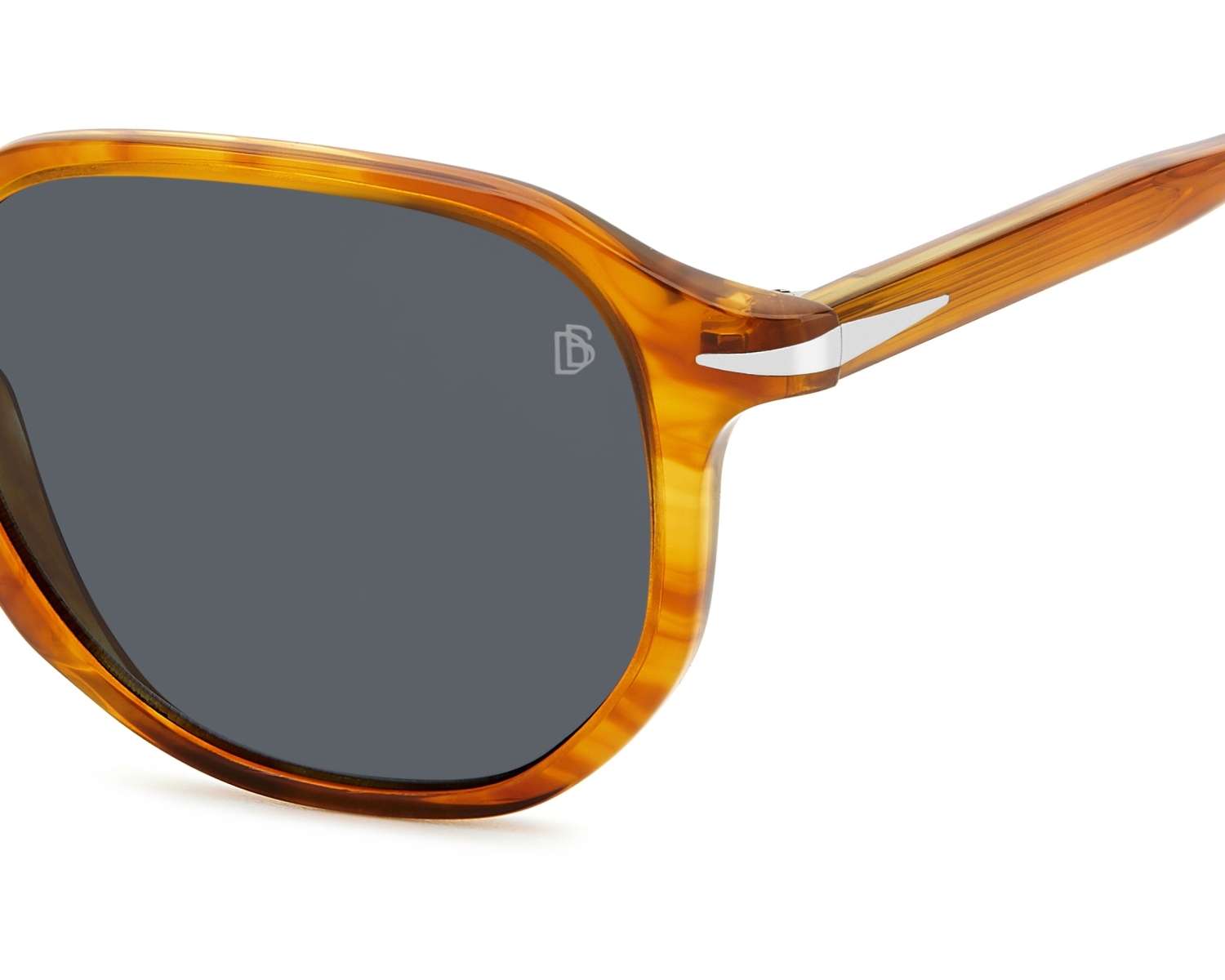David Beckham DB-1140-S KVI/IR - Grey Silver 360 degree view 4