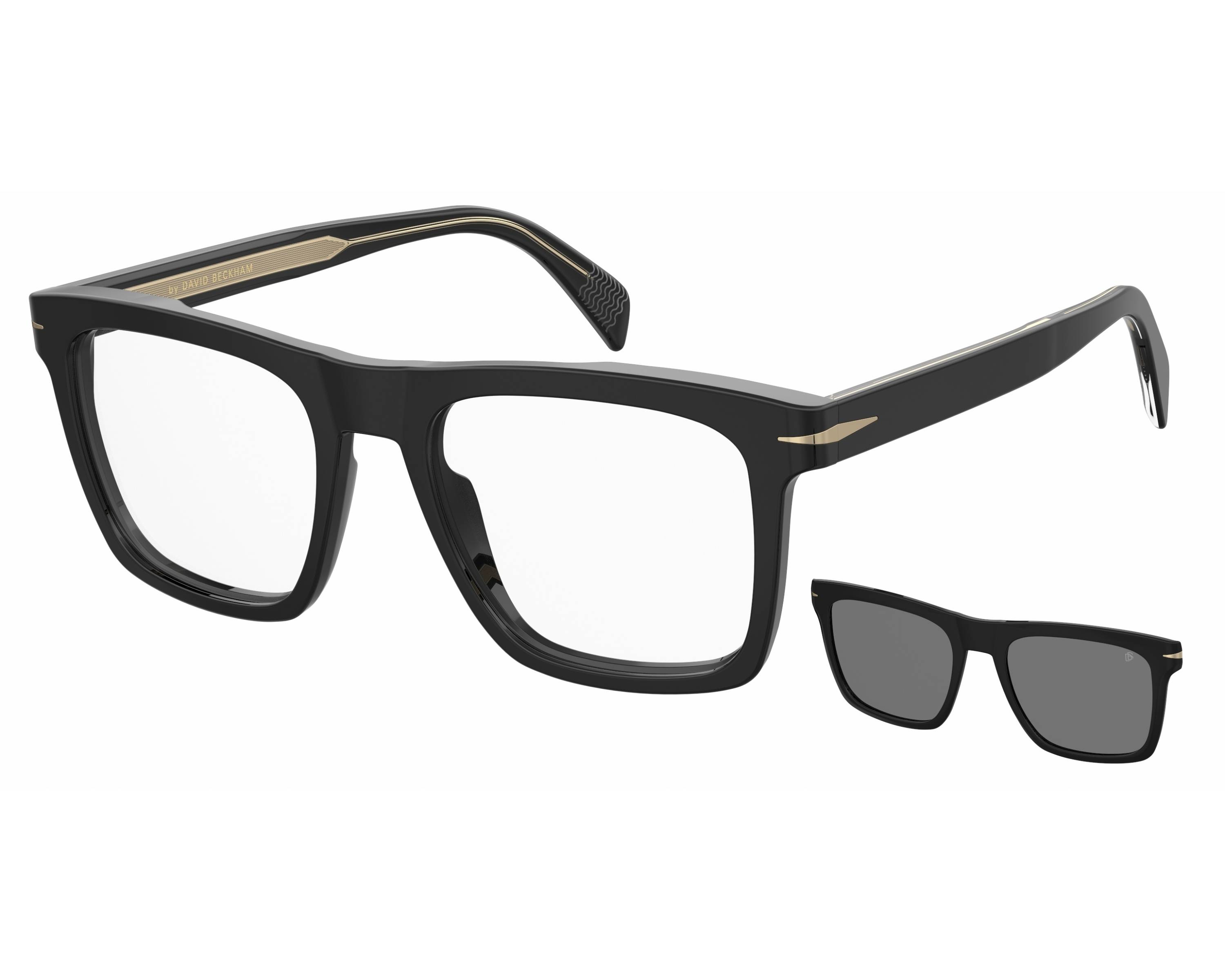 David Beckham DB-7000-CS 807/M9  53-19 Noir  360 degree view 4