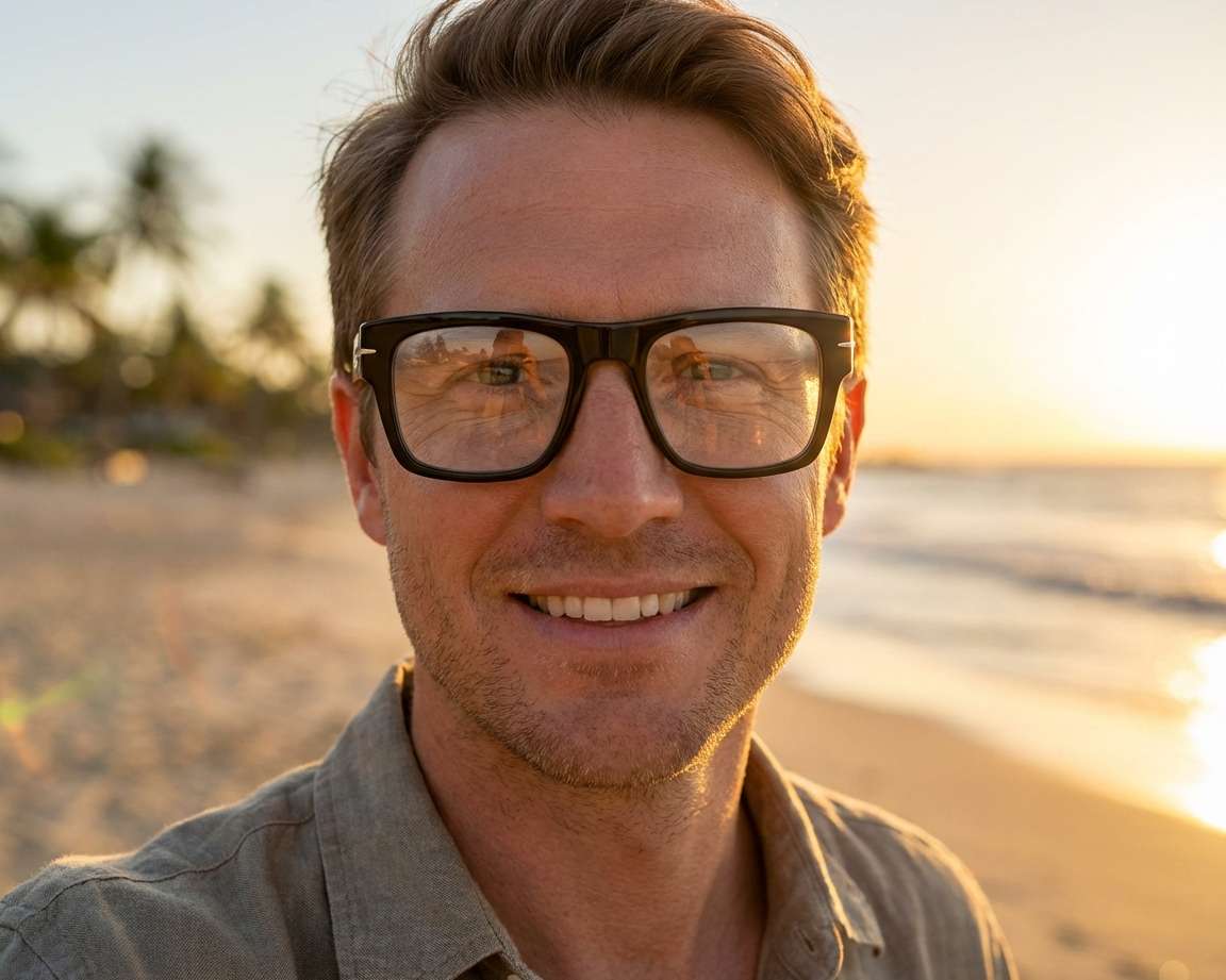 David Beckham DB-7020-BOLD 807 51-19 Black  360 degree view 8