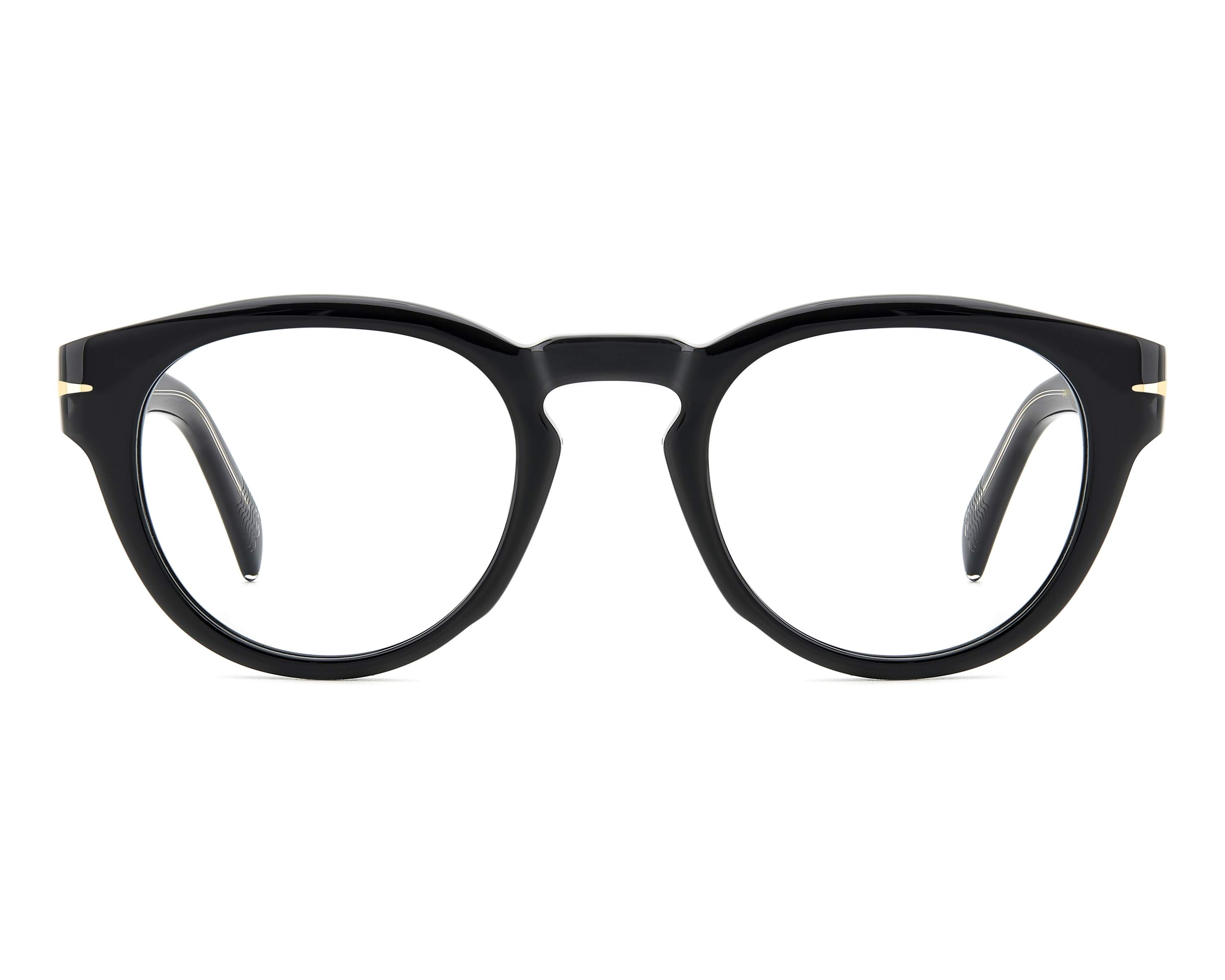 David Beckham DB-7114 807 48-22 Black  360 degree view 3