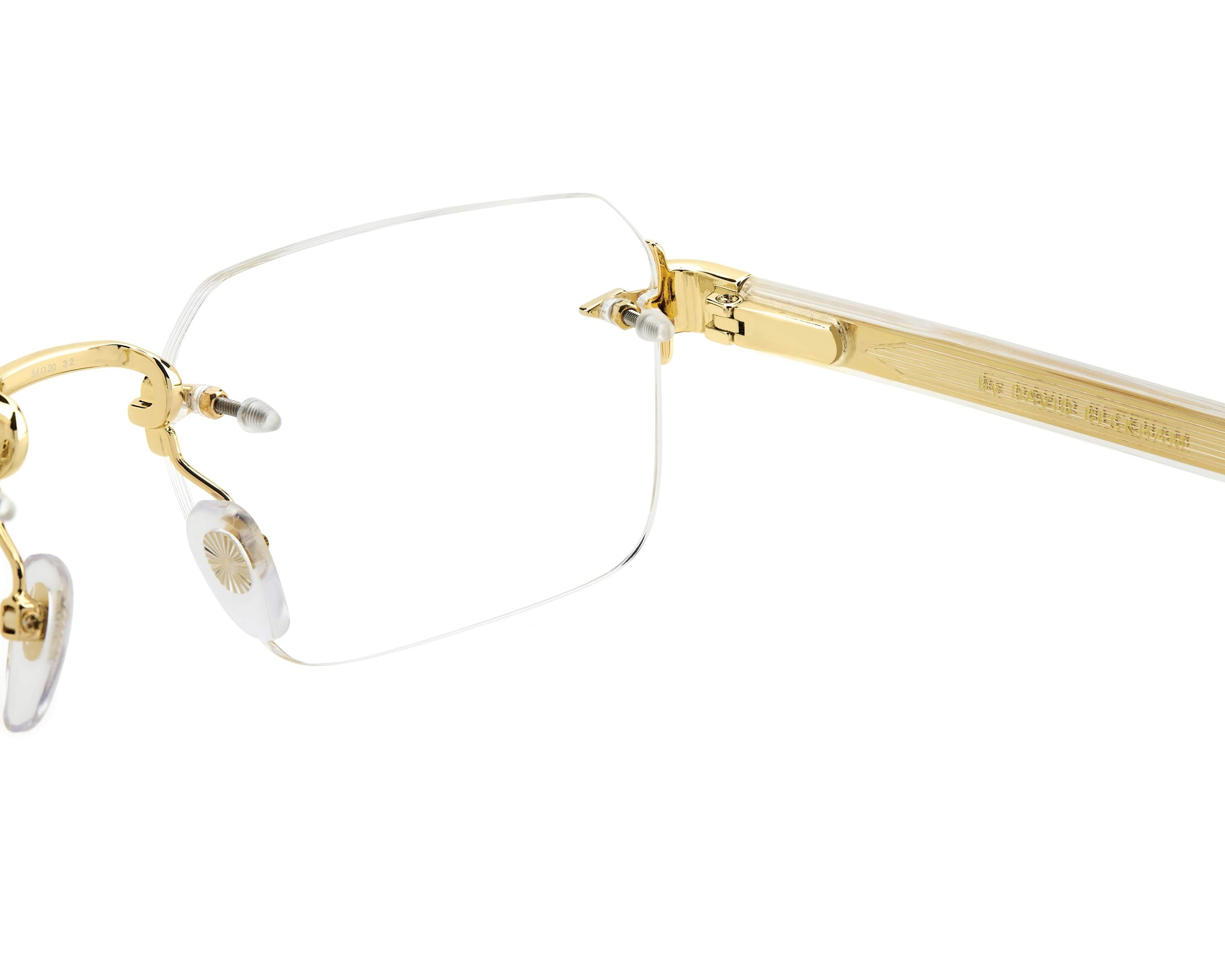 David Beckham DB-7116 LOJ 54-20 gold  other view
