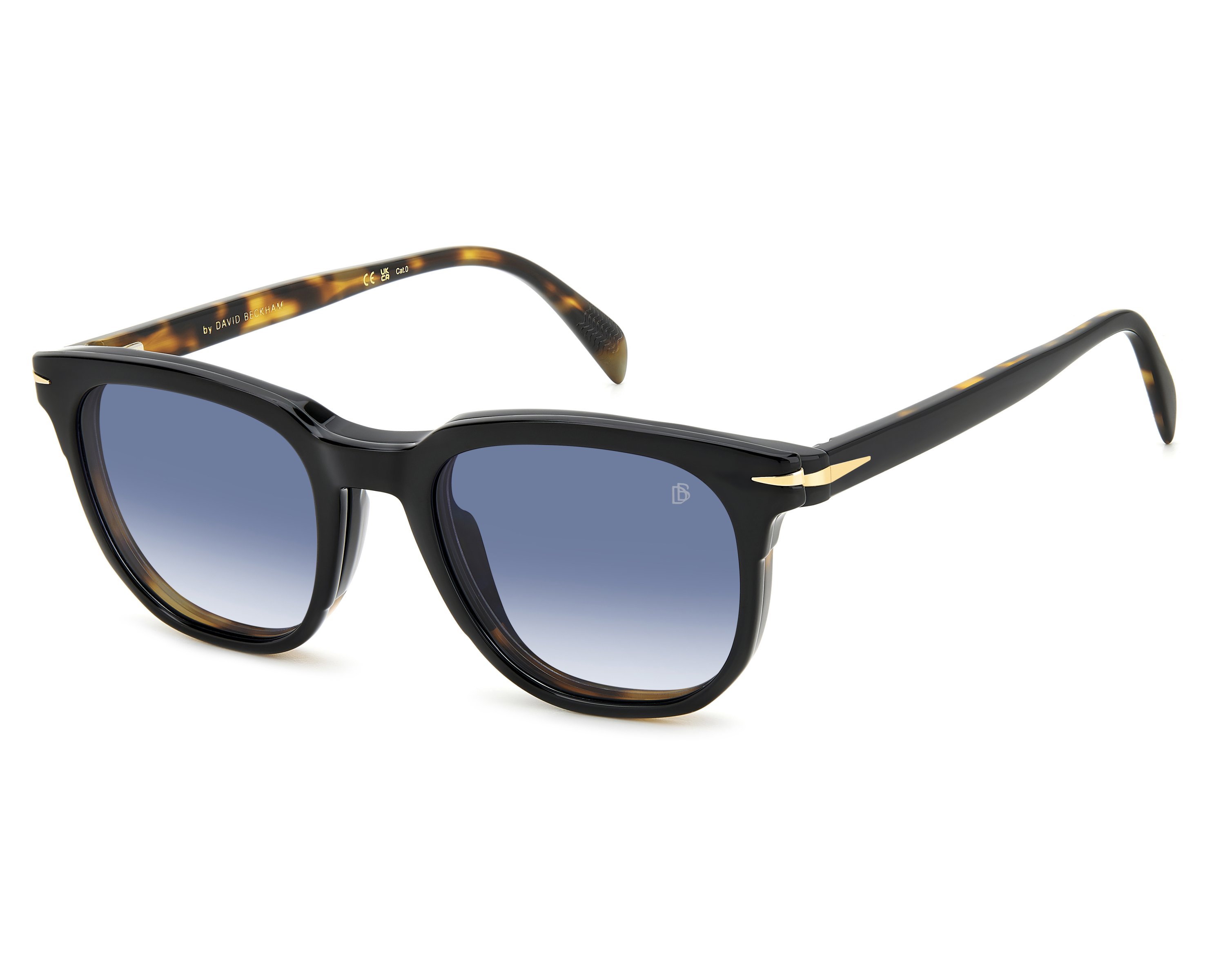 David Beckham DB-7120-CS WR7/Z7 51-20 Black Havana other view