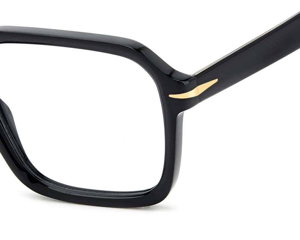 David Beckham DB-7139 807 56-18 Black  360 degree view 4