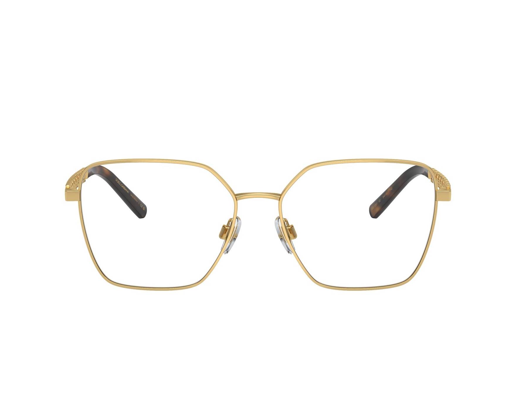 Dolce & Gabbana DG1351 02 56-15 gold  360 degree view 1