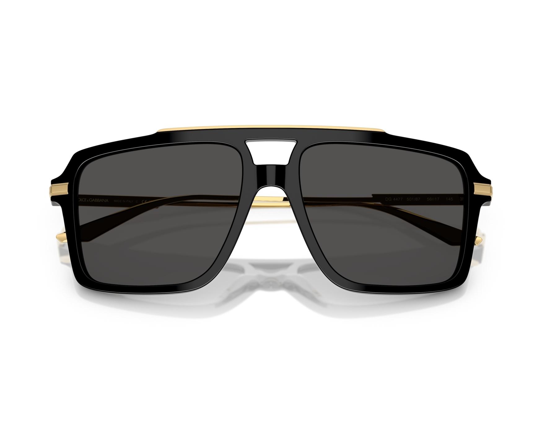 Dolce & Gabbana DG4477 501/87 56-17 Black  360 degree view 4