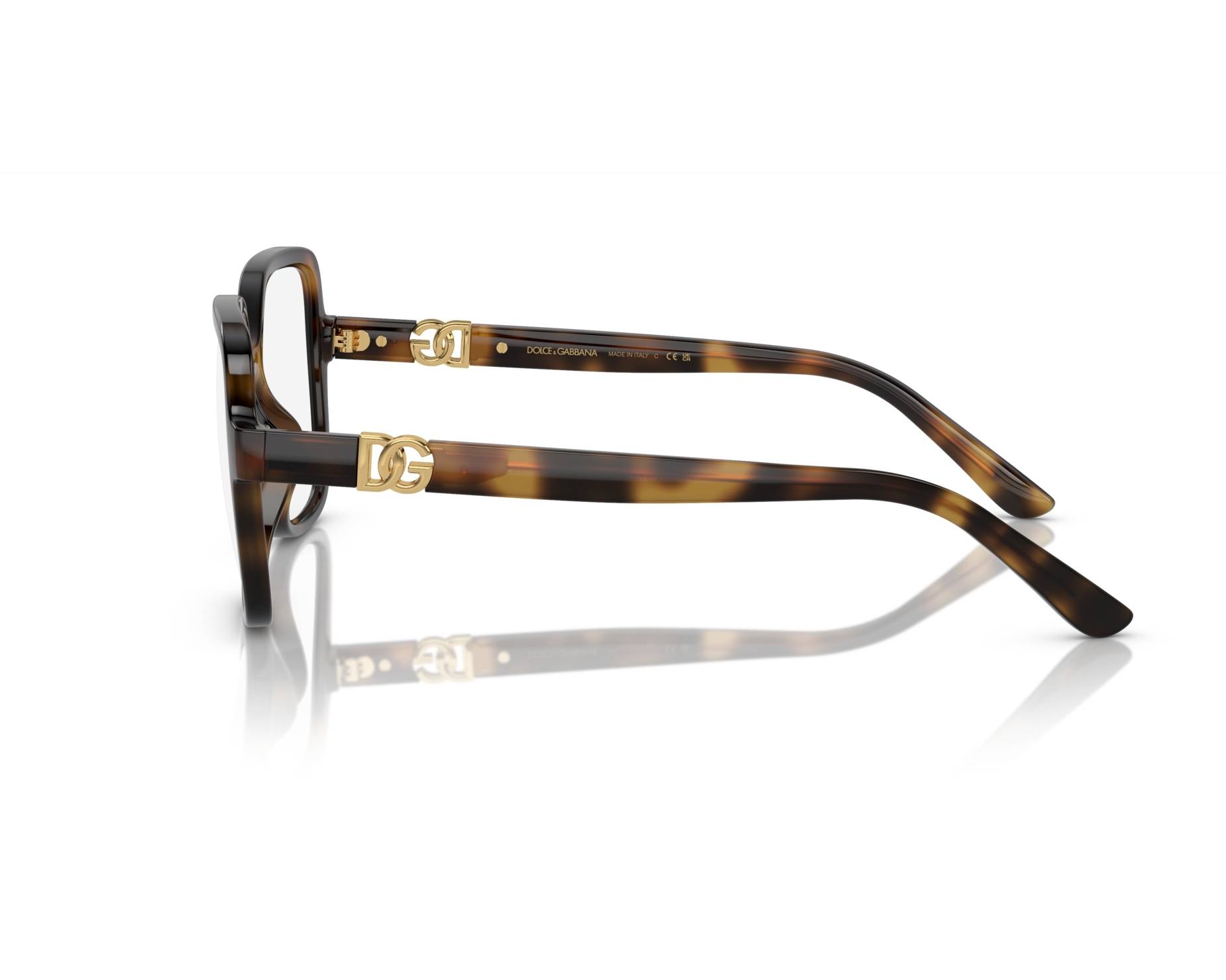 Dolce & Gabbana DG5105U 502 53-18 Havane  360 degree view 7