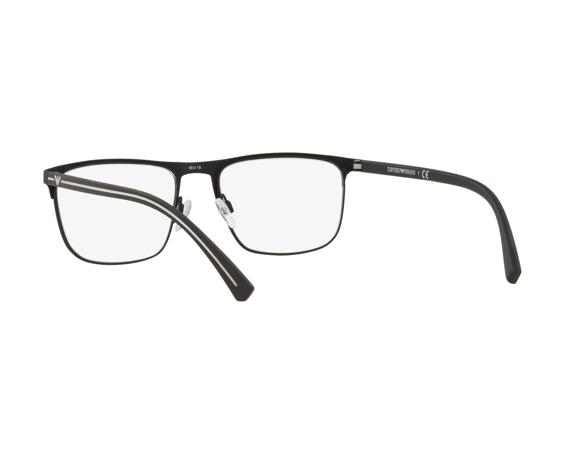 Emporio Armani EA1079 3094 55-18 Black  360 degree view 7