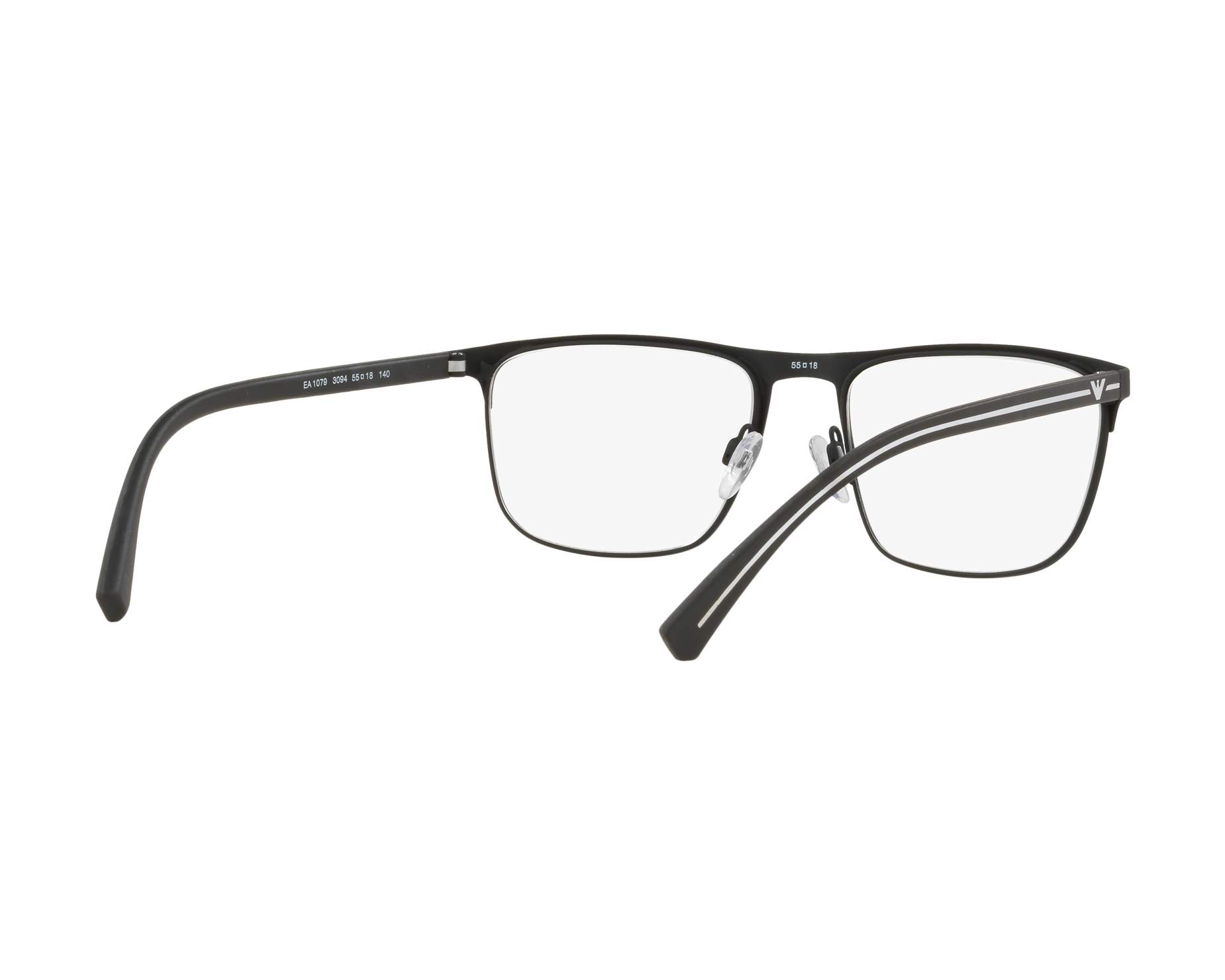 Emporio Armani EA1079 3094 55-18 Black  360 degree view 9