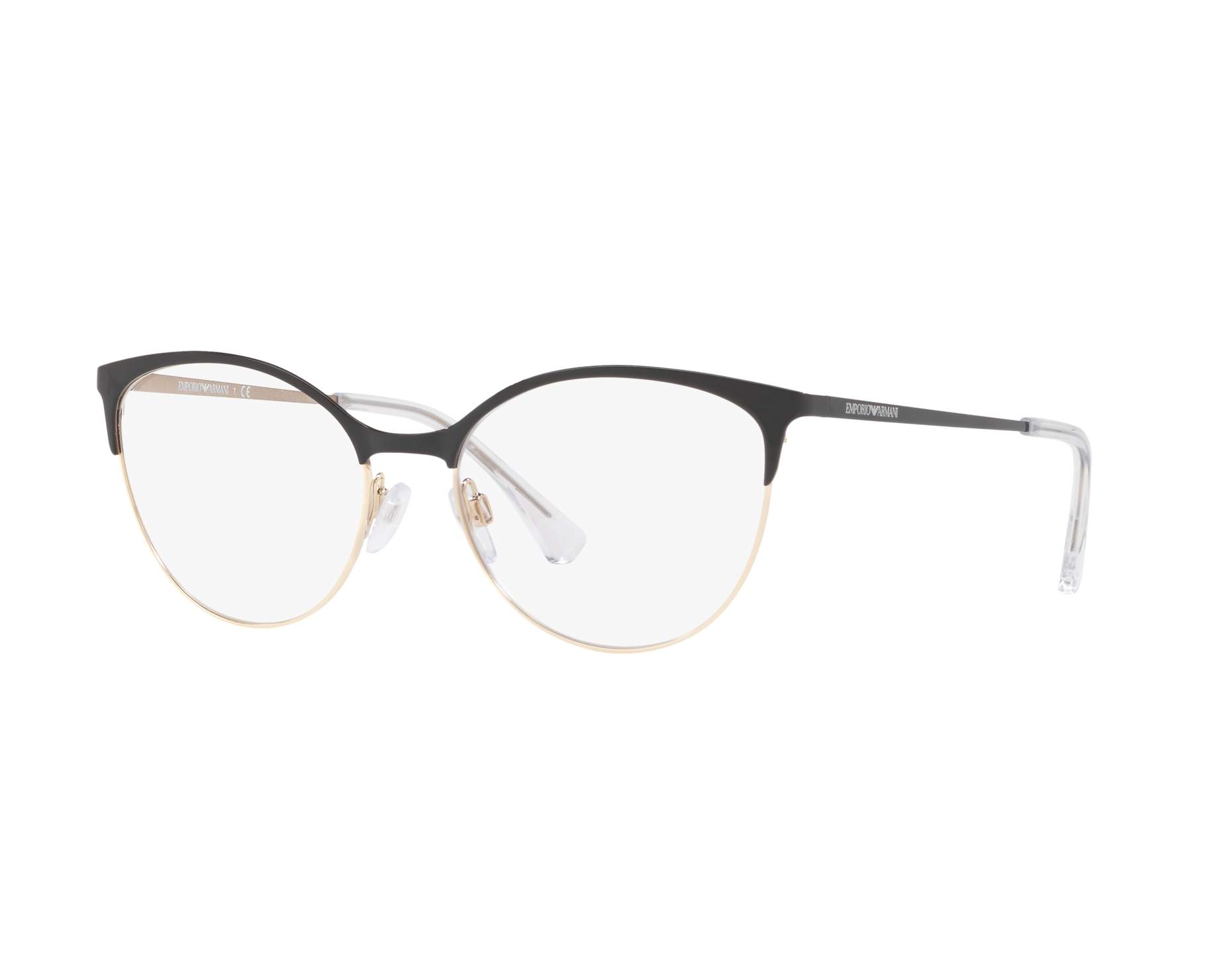 Emporio Armani EA1087 3014 54-17 Black  360 degree view 3