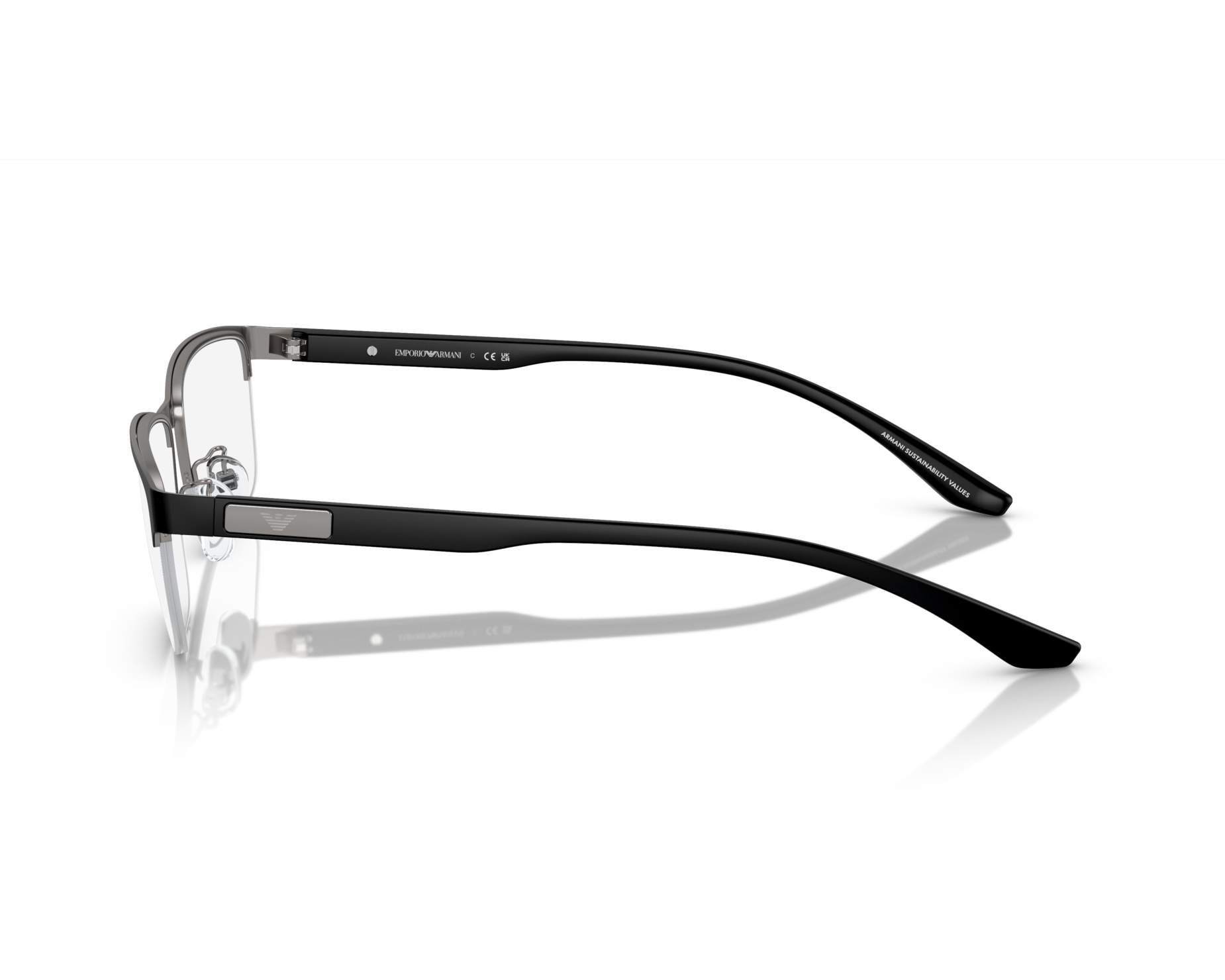 Emporio Armani EA1147 3365 57-17 Gris  360 degree view 7