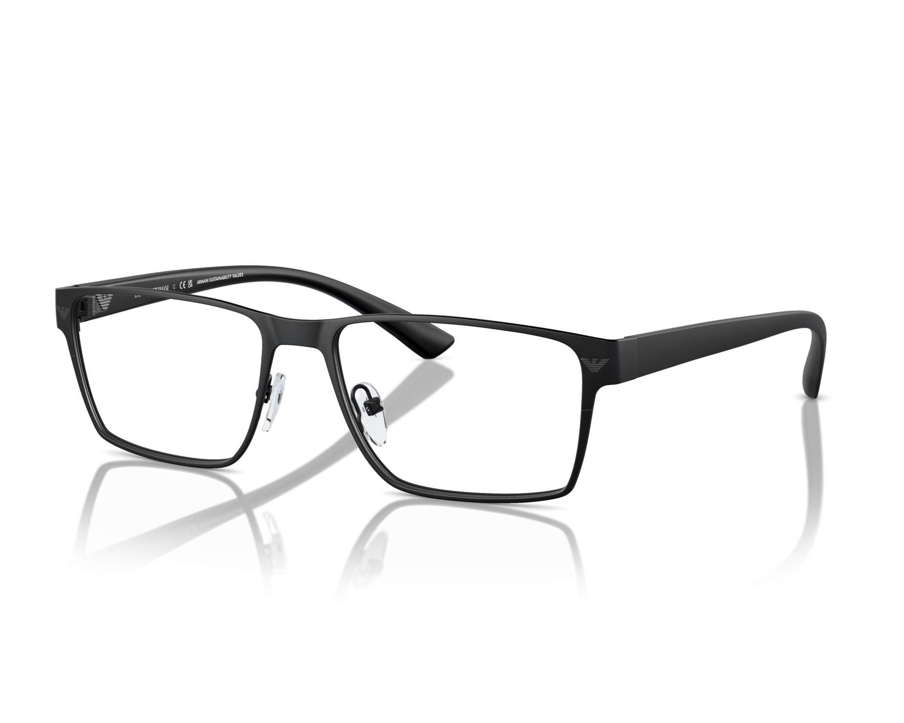 Emporio Armani EA1157 3001 55-17 Black  360 degree view 8