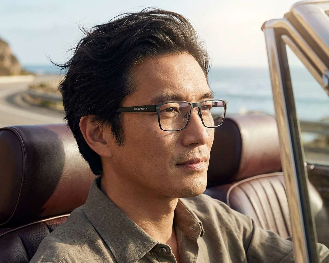 Emporio Armani EA1157 3001 55-17 Black  360 degree view 10