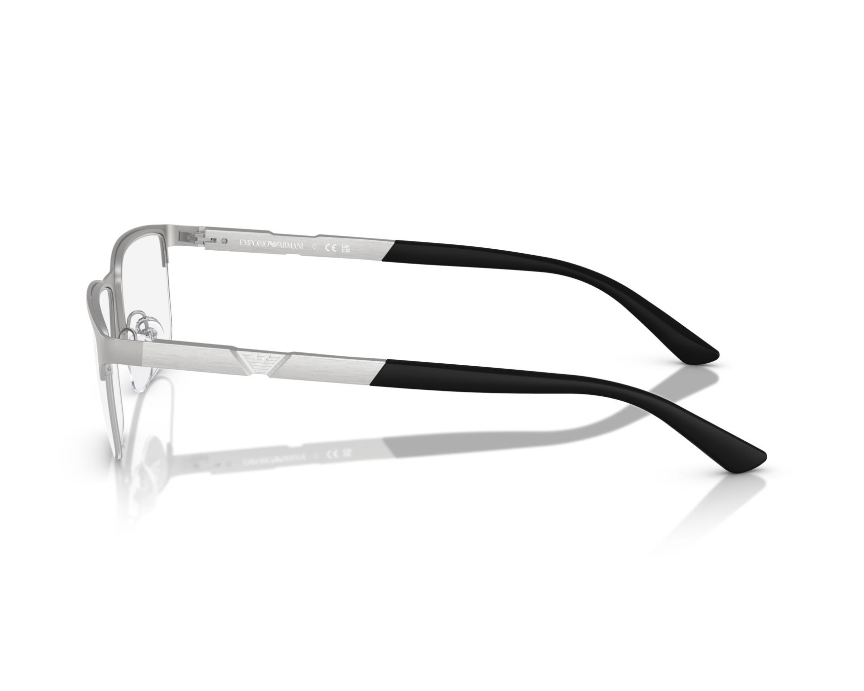 Emporio Armani EA1164 3045 54-17 Silver  360 degree view 4